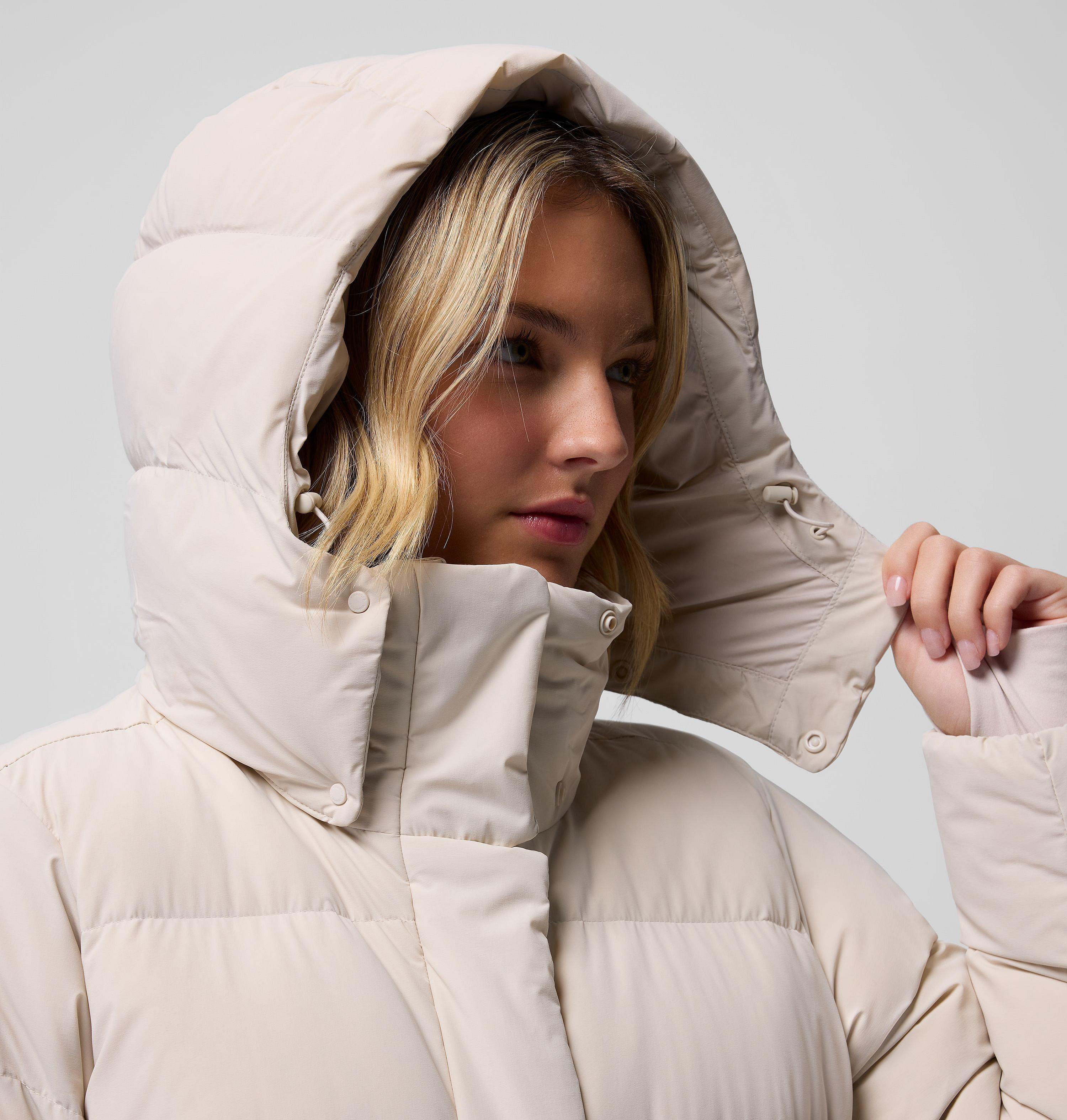 Manteau long à capuchon Amaze Puff pour femme | 278 | XXS 11