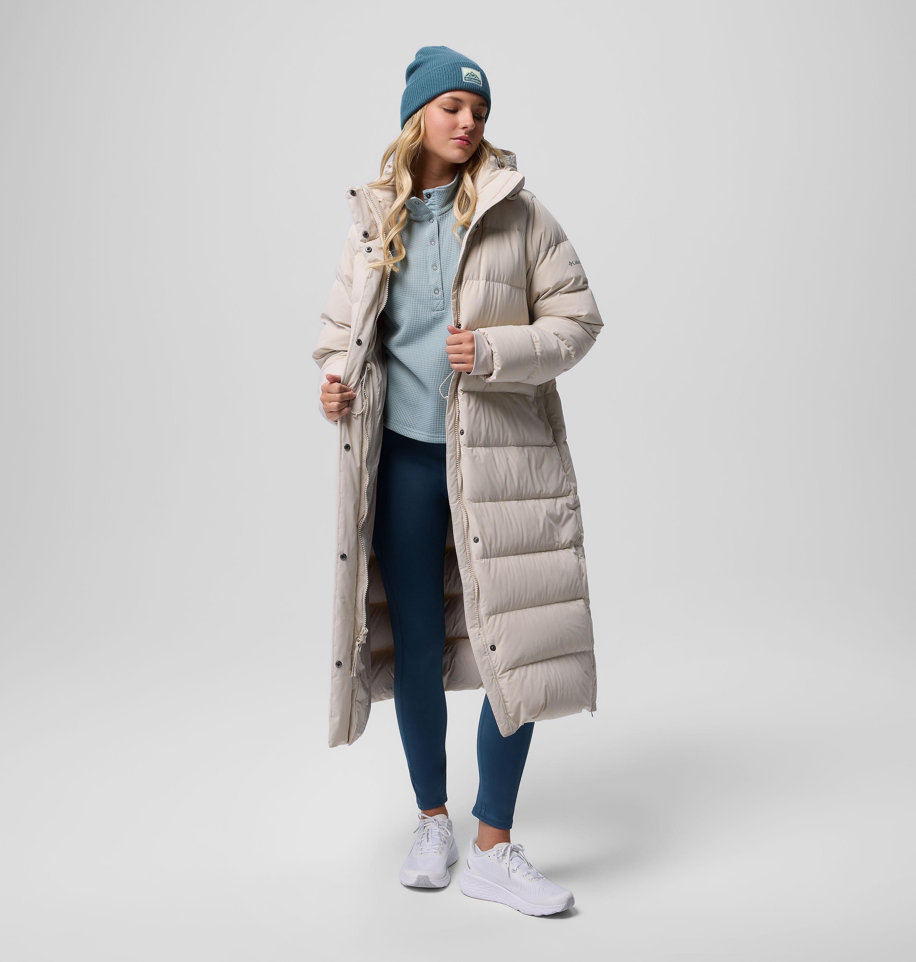 Manteau long à capuchon Amaze Puff pour femme | 278 | XXS 20