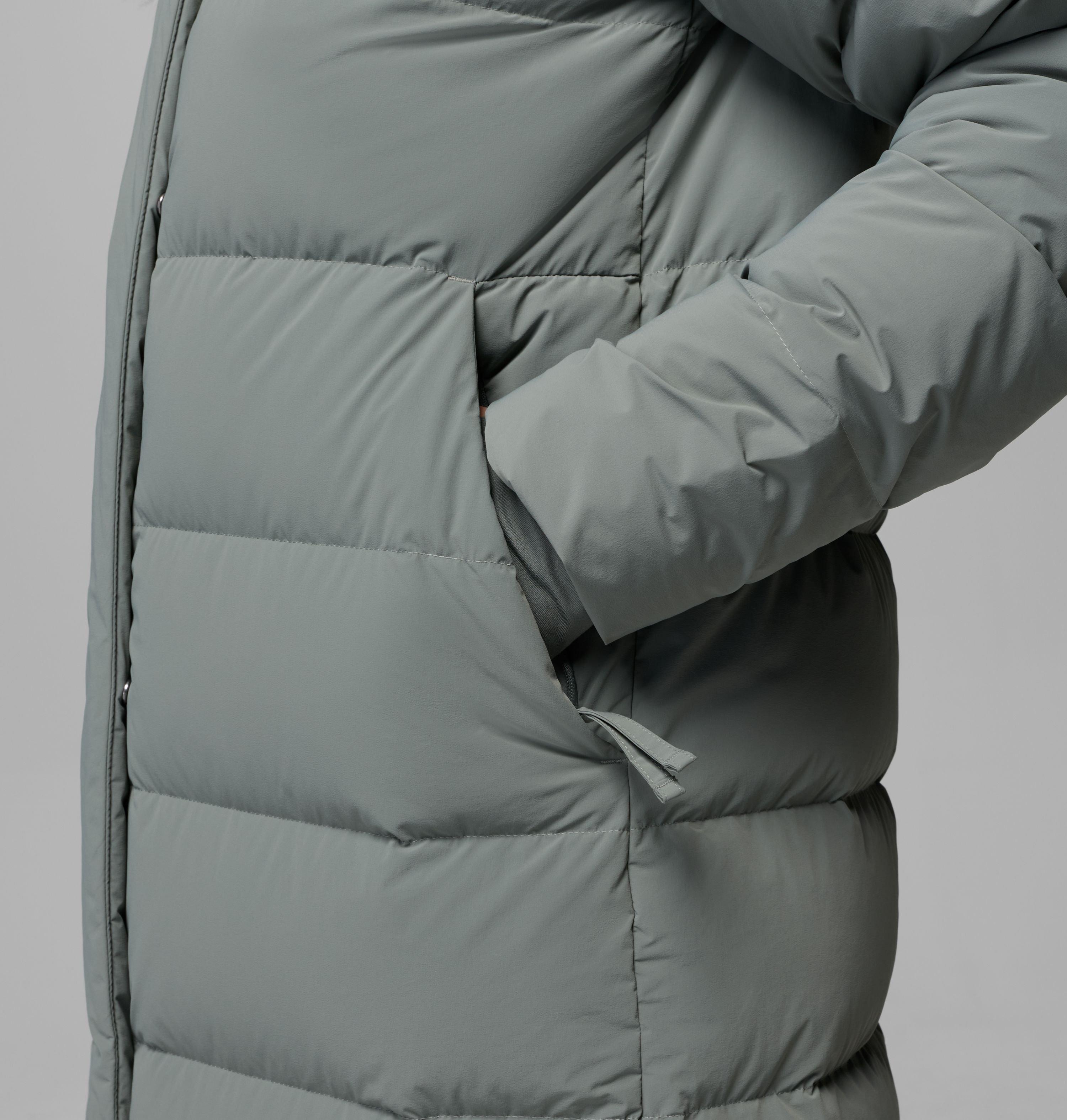 Manteau long à capuchon Amaze Puff pour femme | 342 | M 13