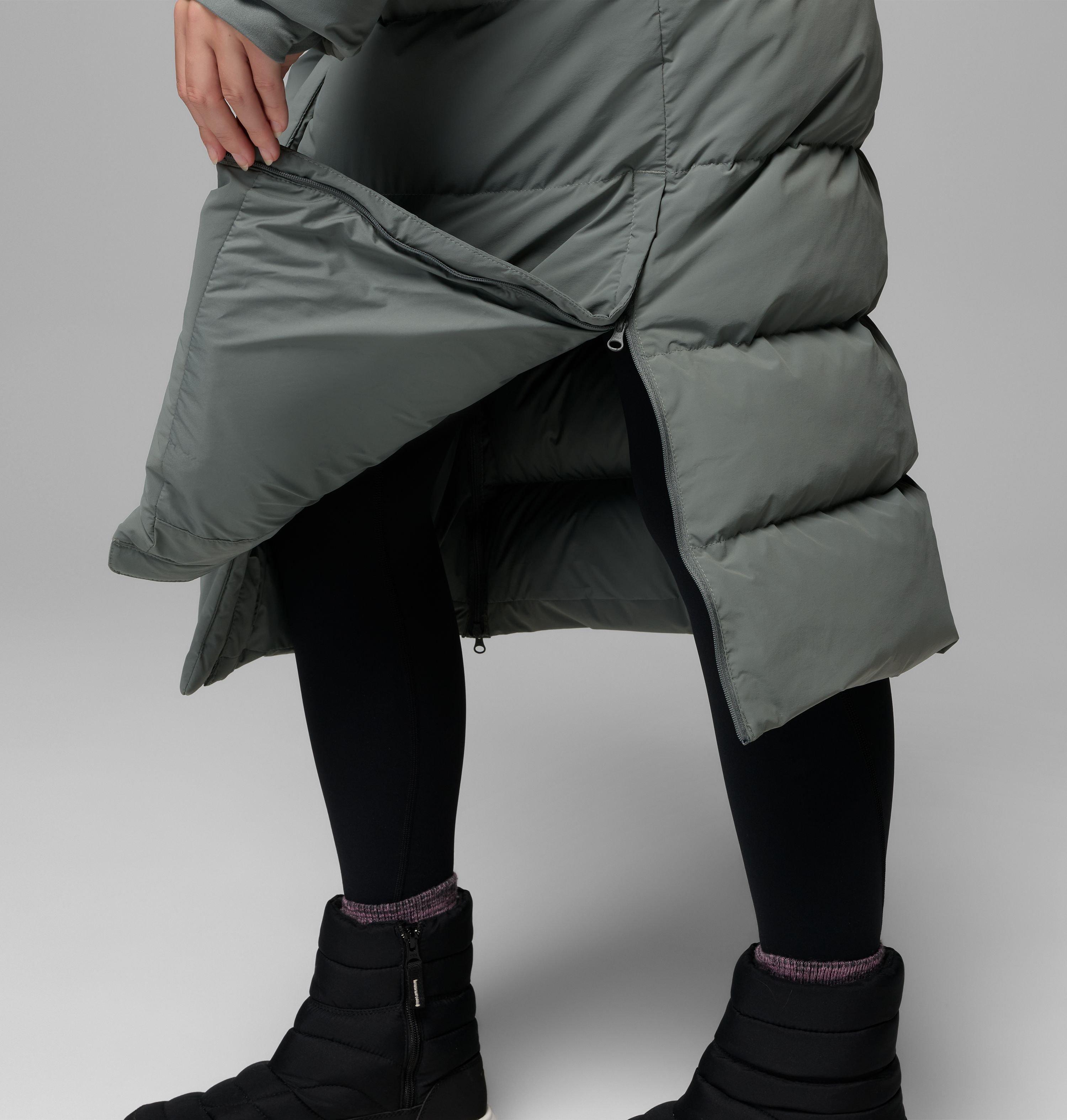 Manteau long à capuchon Amaze Puff pour femme | 342 | M 15