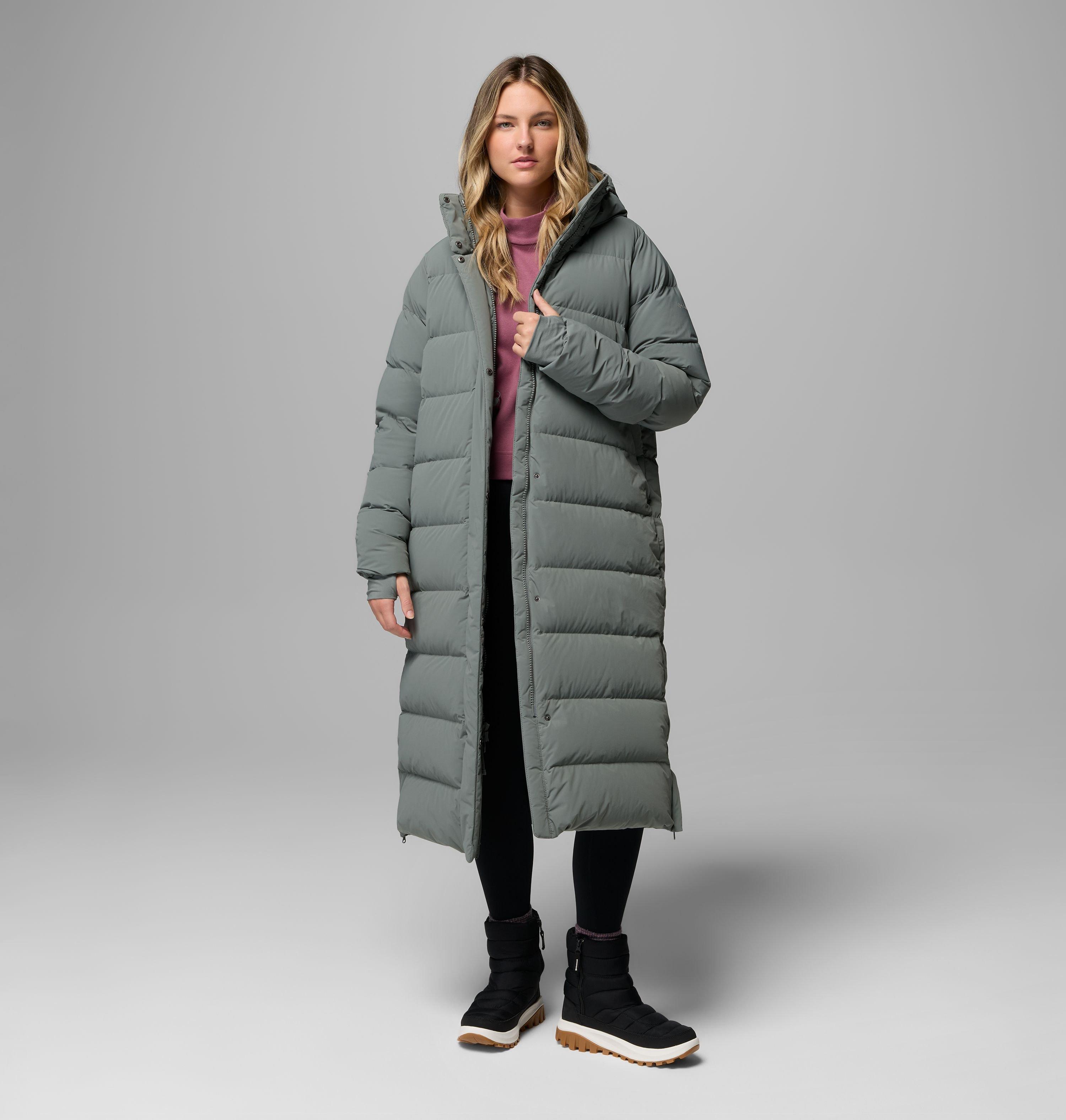 Manteau long à capuchon Amaze Puff pour femme | 342 | M 5