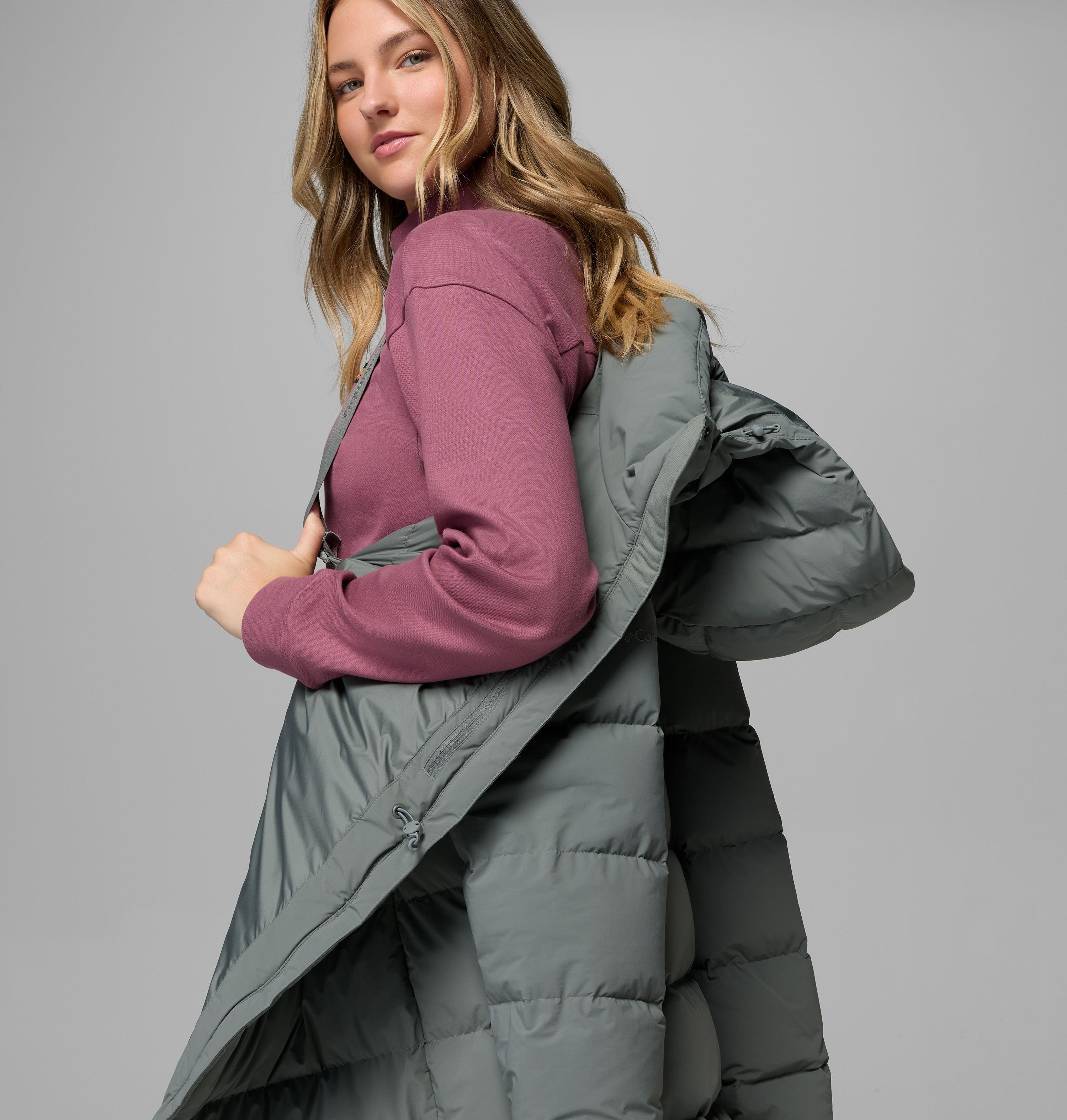 Manteau long à capuchon Amaze Puff pour femme | 342 | M 6
