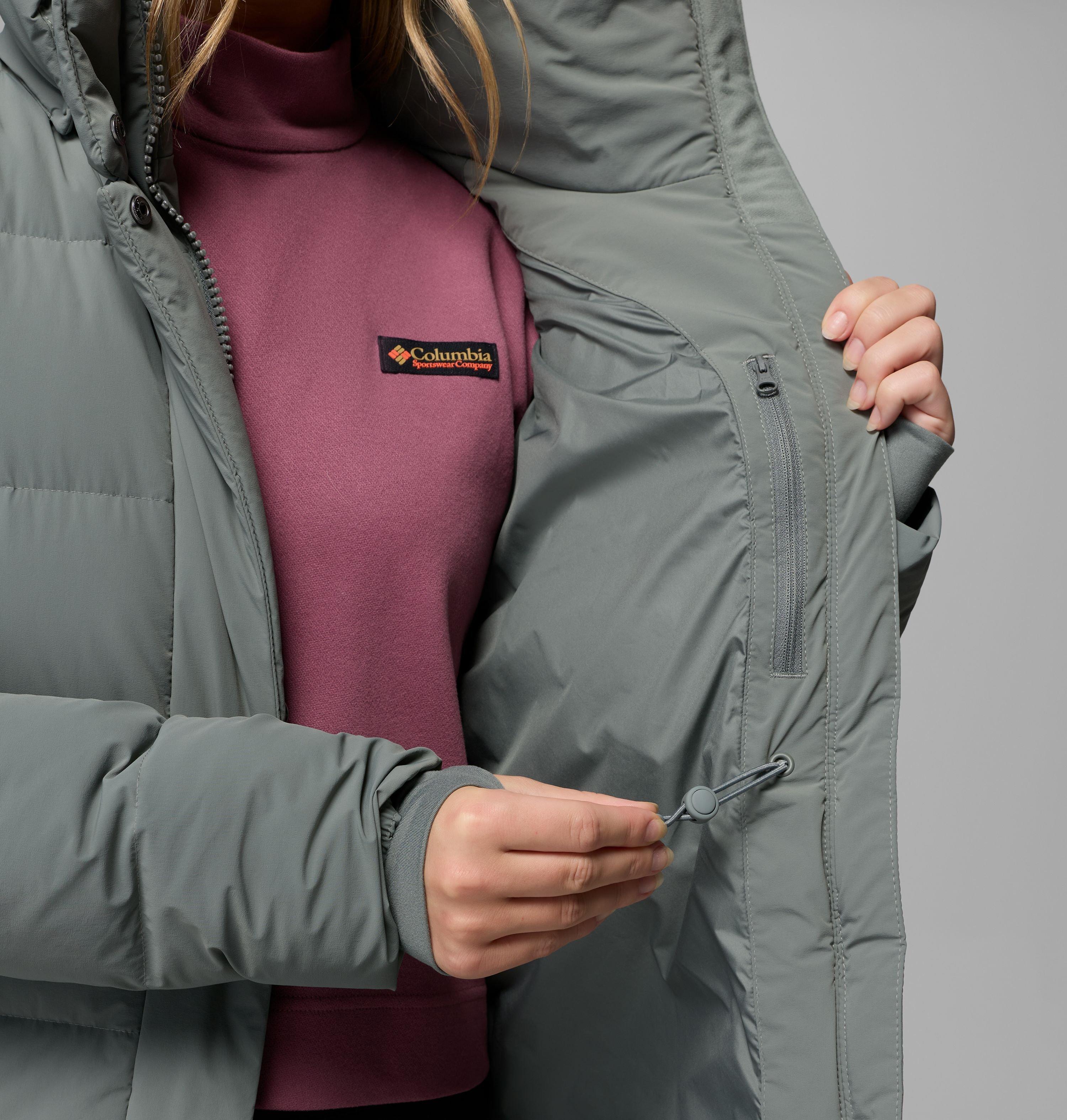 Manteau long à capuchon Amaze Puff pour femme | 342 | M 9