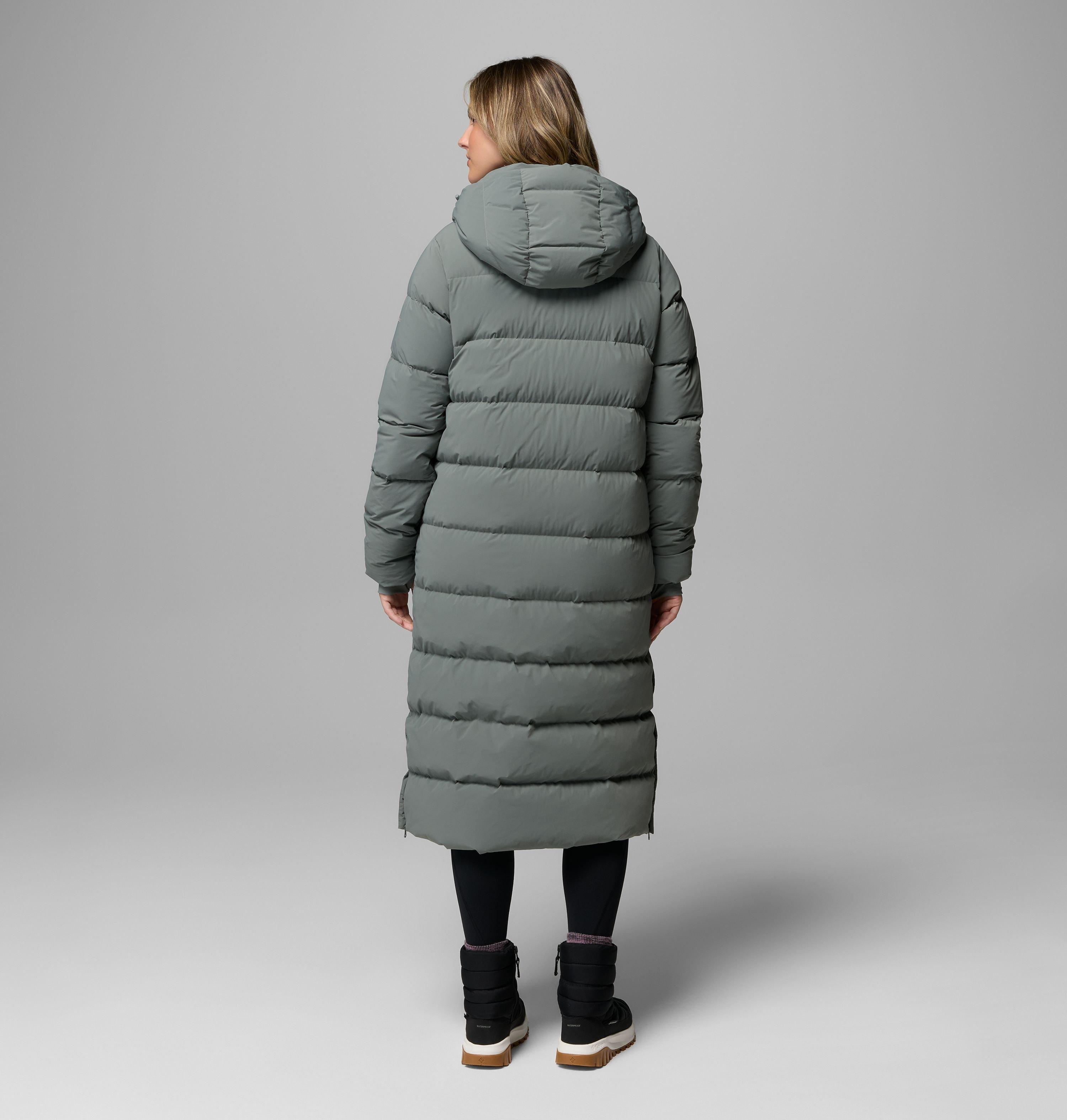 Manteau long à capuchon Amaze Puff pour femme | 342 | M 3