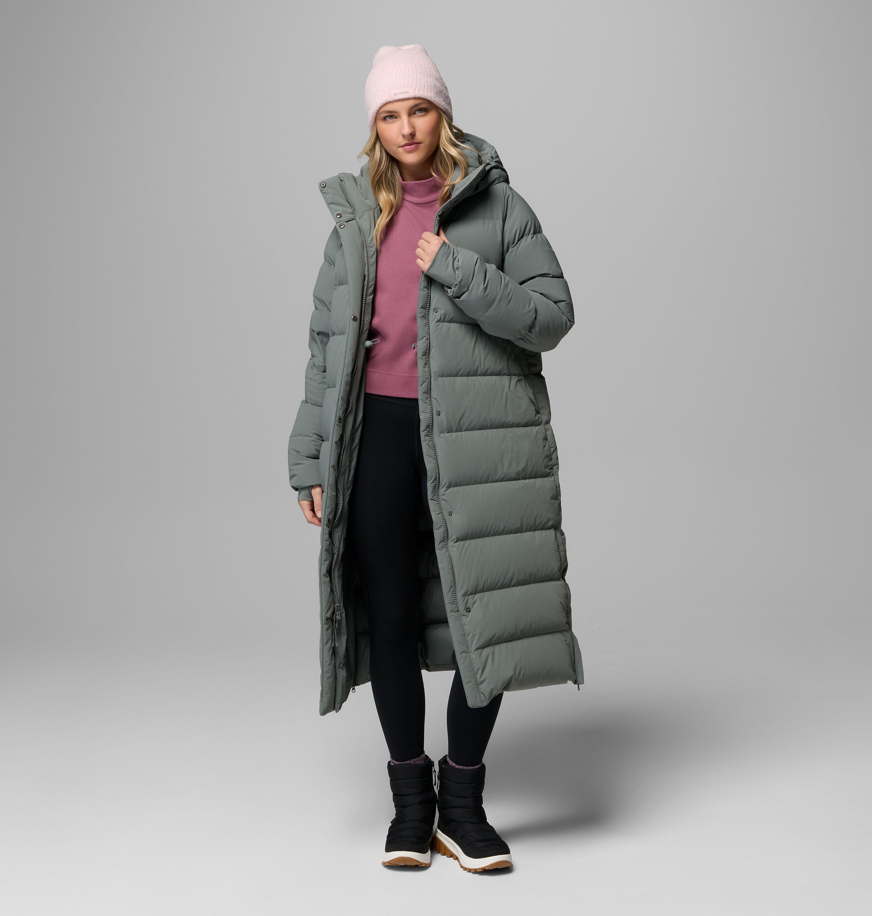 Manteau long à capuchon Amaze Puff pour femme | 342 | M 2