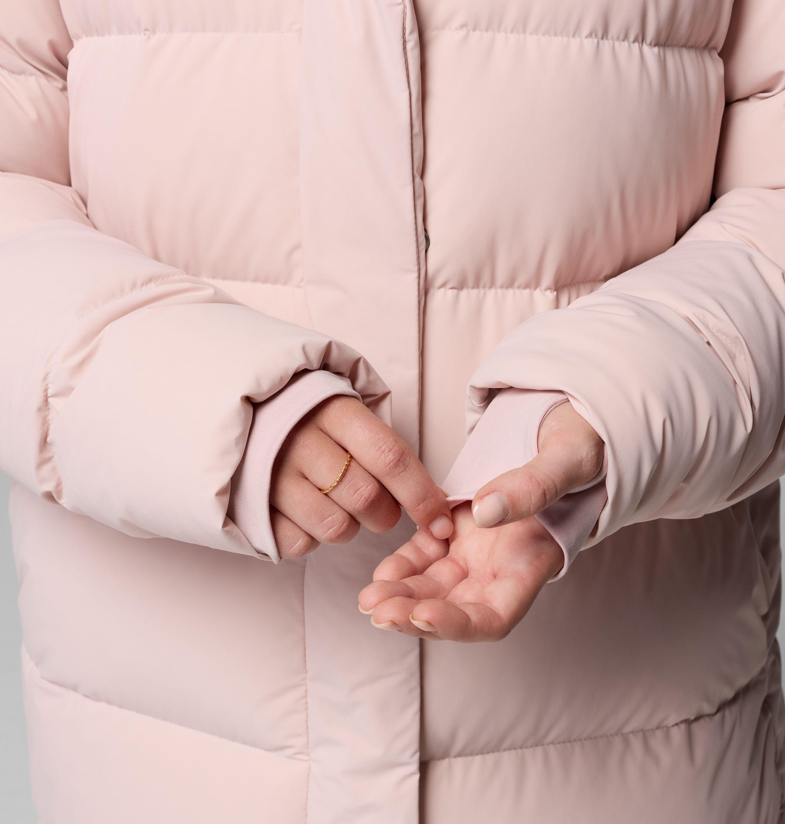 Manteau long à capuchon Amaze Puff pour femme 14