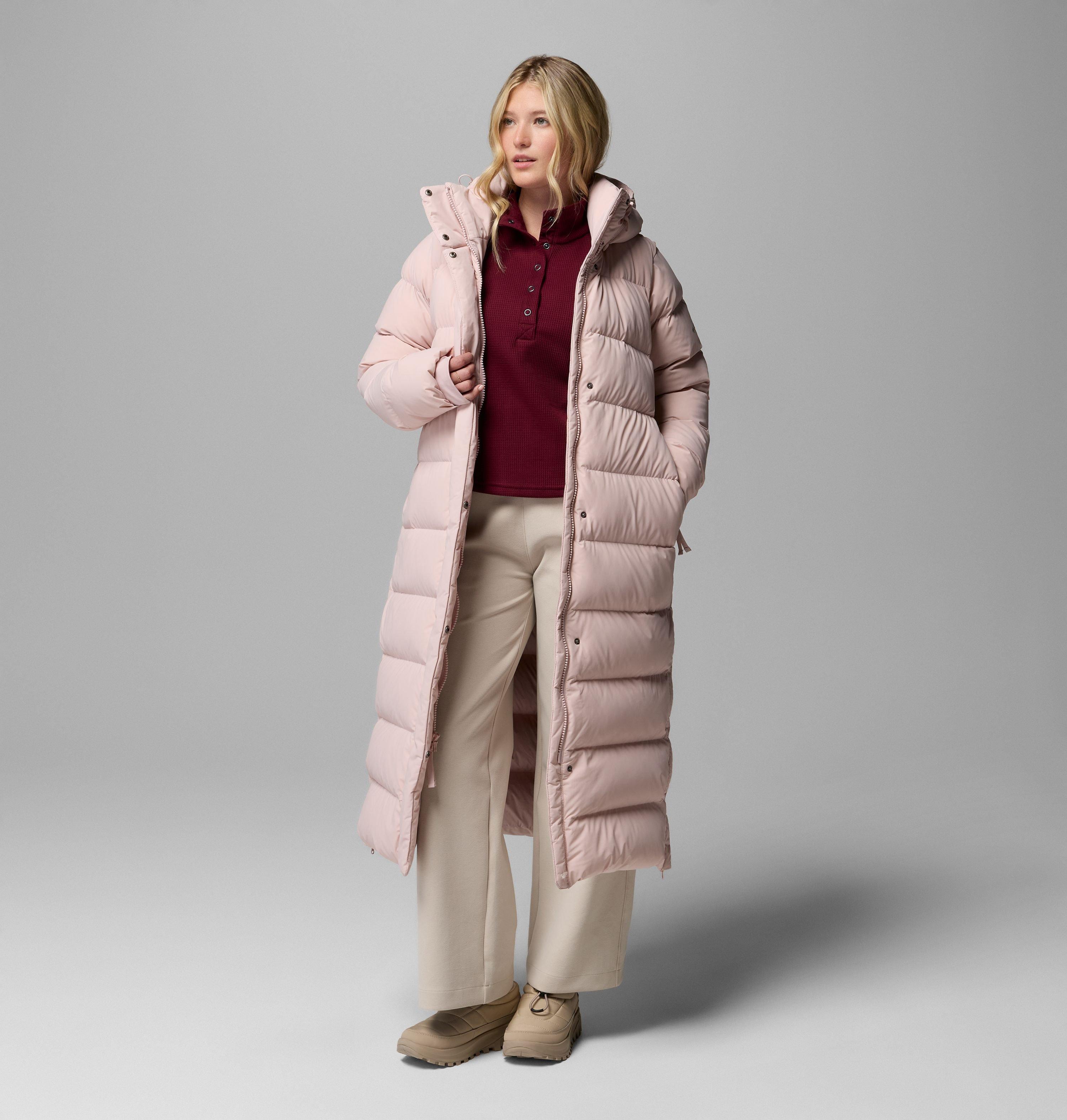 Manteau long à capuchon Amaze Puff pour femme 5