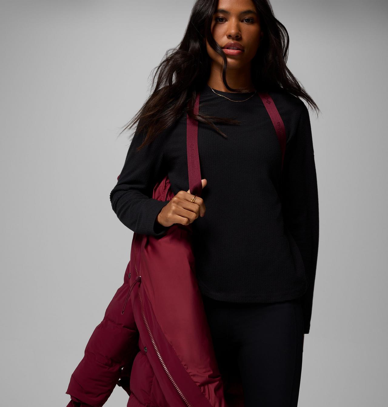 Women's Amaze Puff™ Long Hooded Jacket | 624 | XL 7