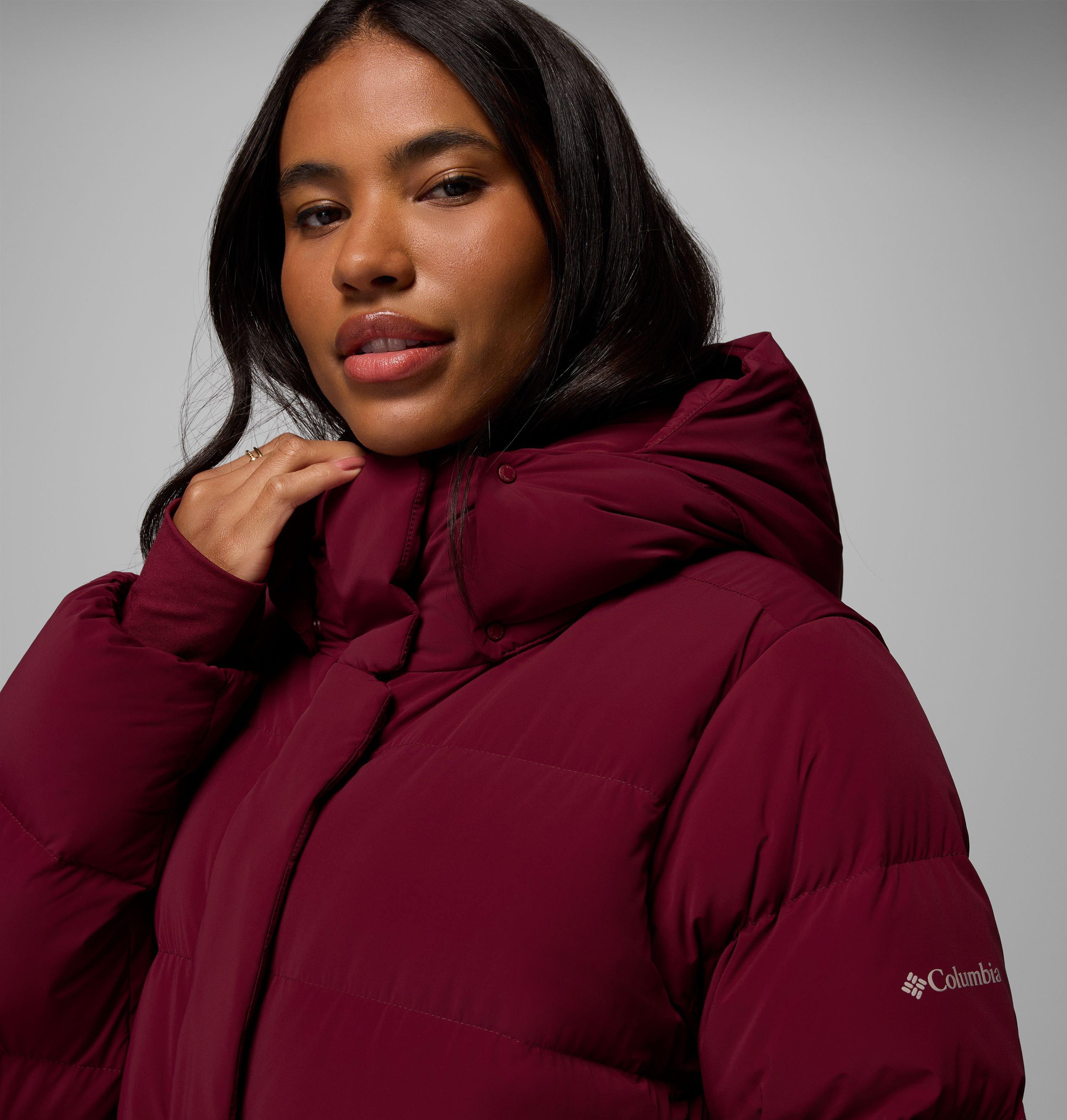 Women's Amaze Puff Long Hooded Jacket | 624 | XS 10