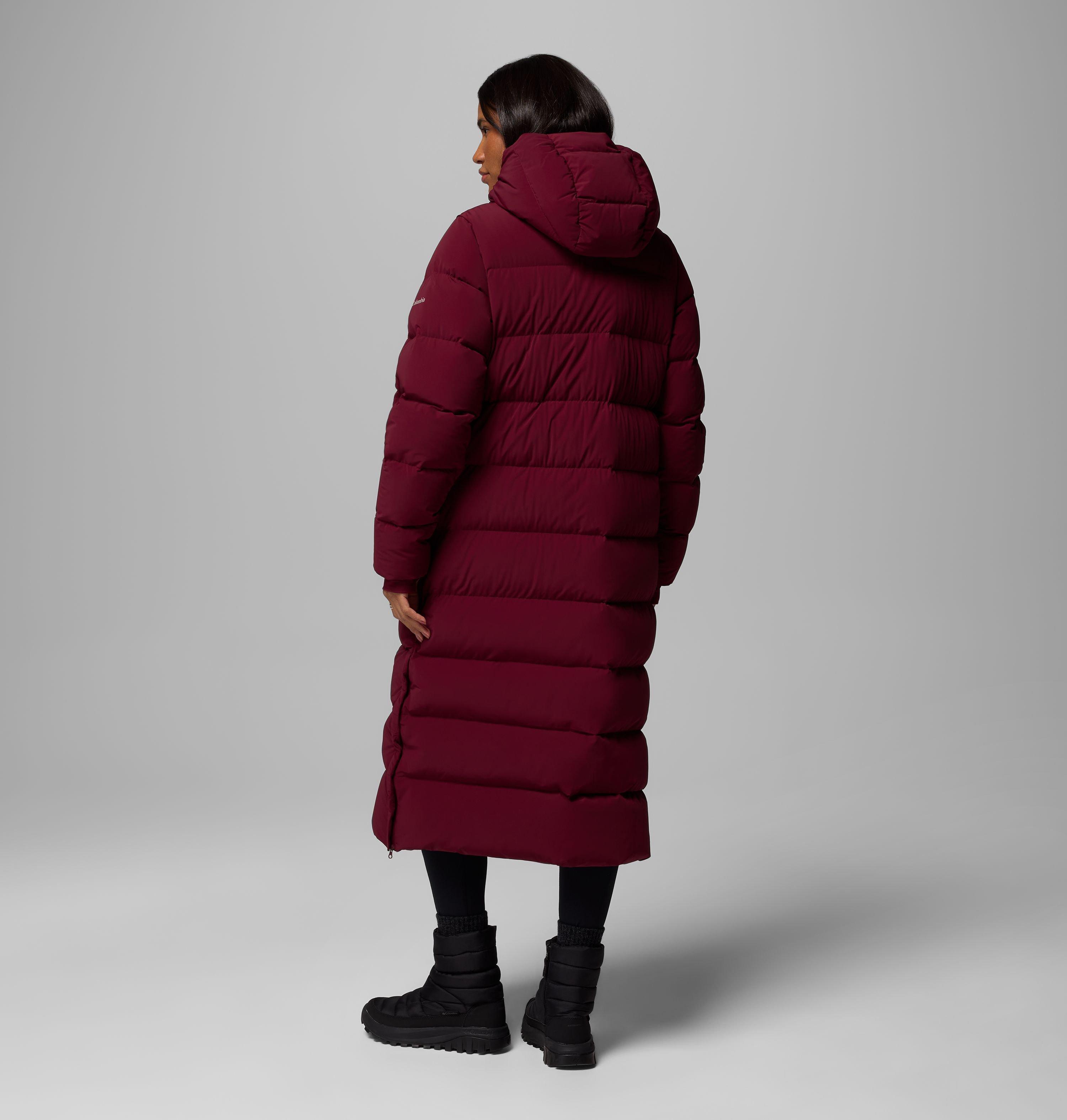 Women's Amaze Puff Long Hooded Jacket | 624 | XS 3