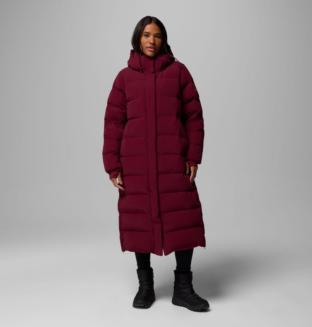 Women's Amaze Puff™ Long Hooded Jacket | 624 | XL 1