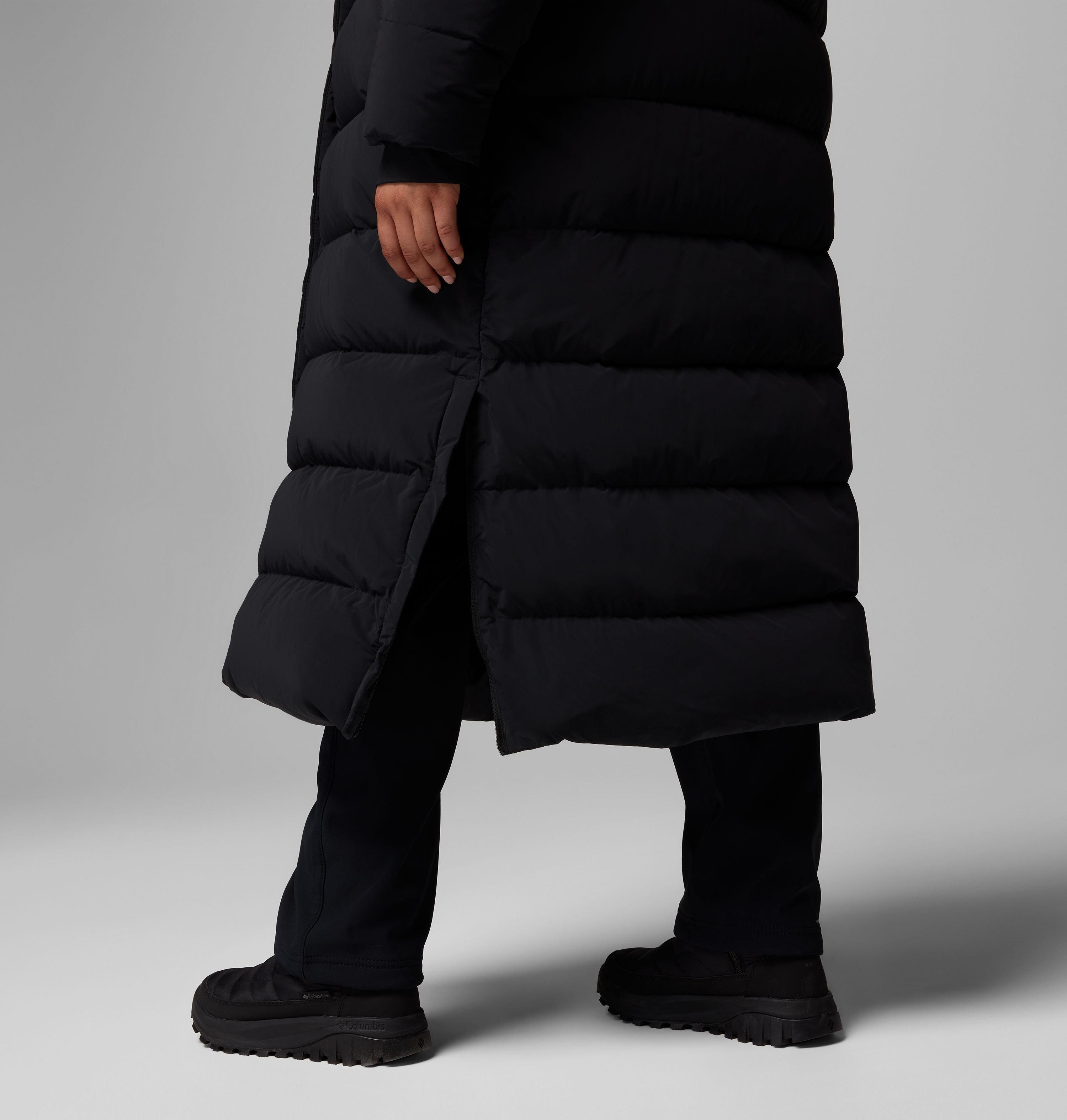Manteau long à capuchon Amaze Puff pour femme – Grandes tailles 14