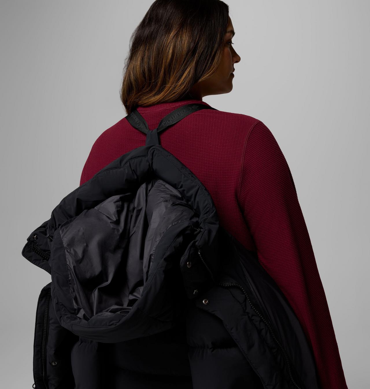 Women's Amaze Puff™ Long Hooded Jacket - Plus Size 15