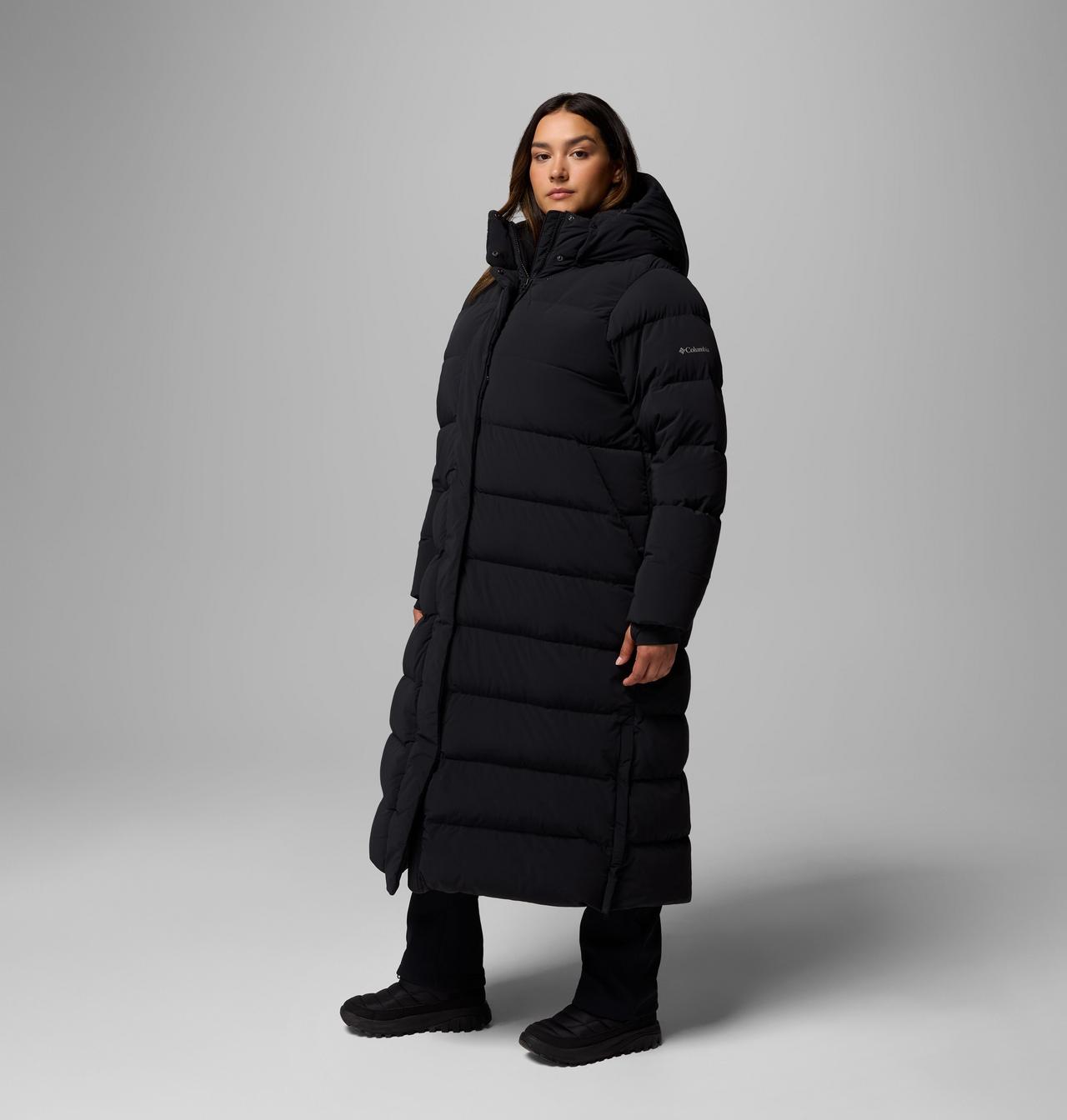 Women's Amaze Puff™ Long Hooded Jacket - Plus Size 4