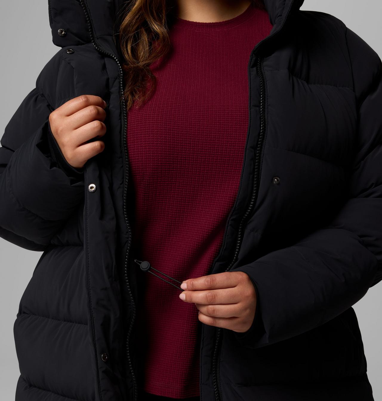 Women's Amaze Puff™ Long Hooded Jacket - Plus Size 9