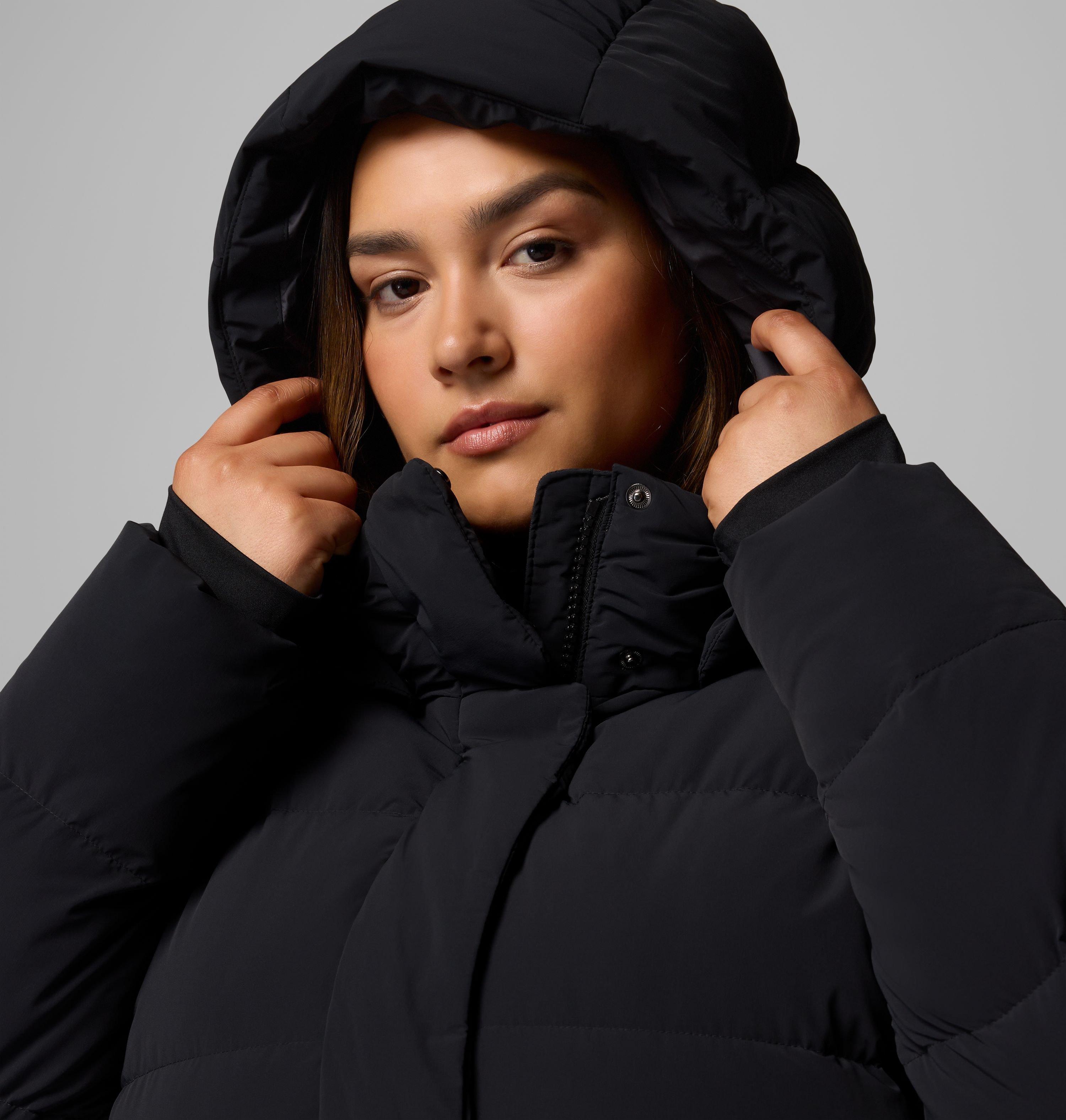 Manteau long à capuchon Amaze Puff pour femme – Grandes tailles 10