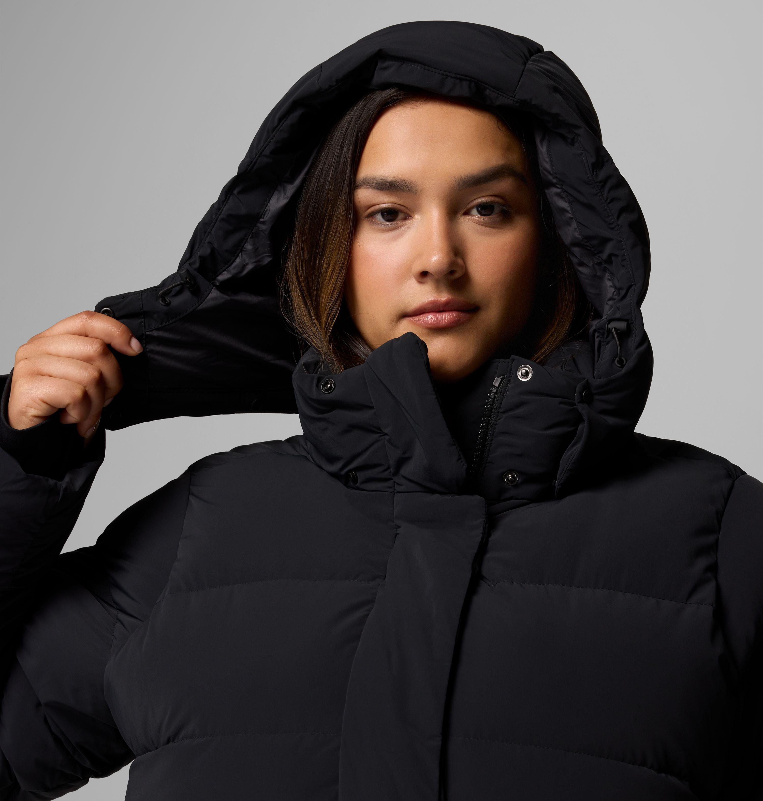 Manteau long à capuchon Amaze Puff pour femme – Grandes tailles 11