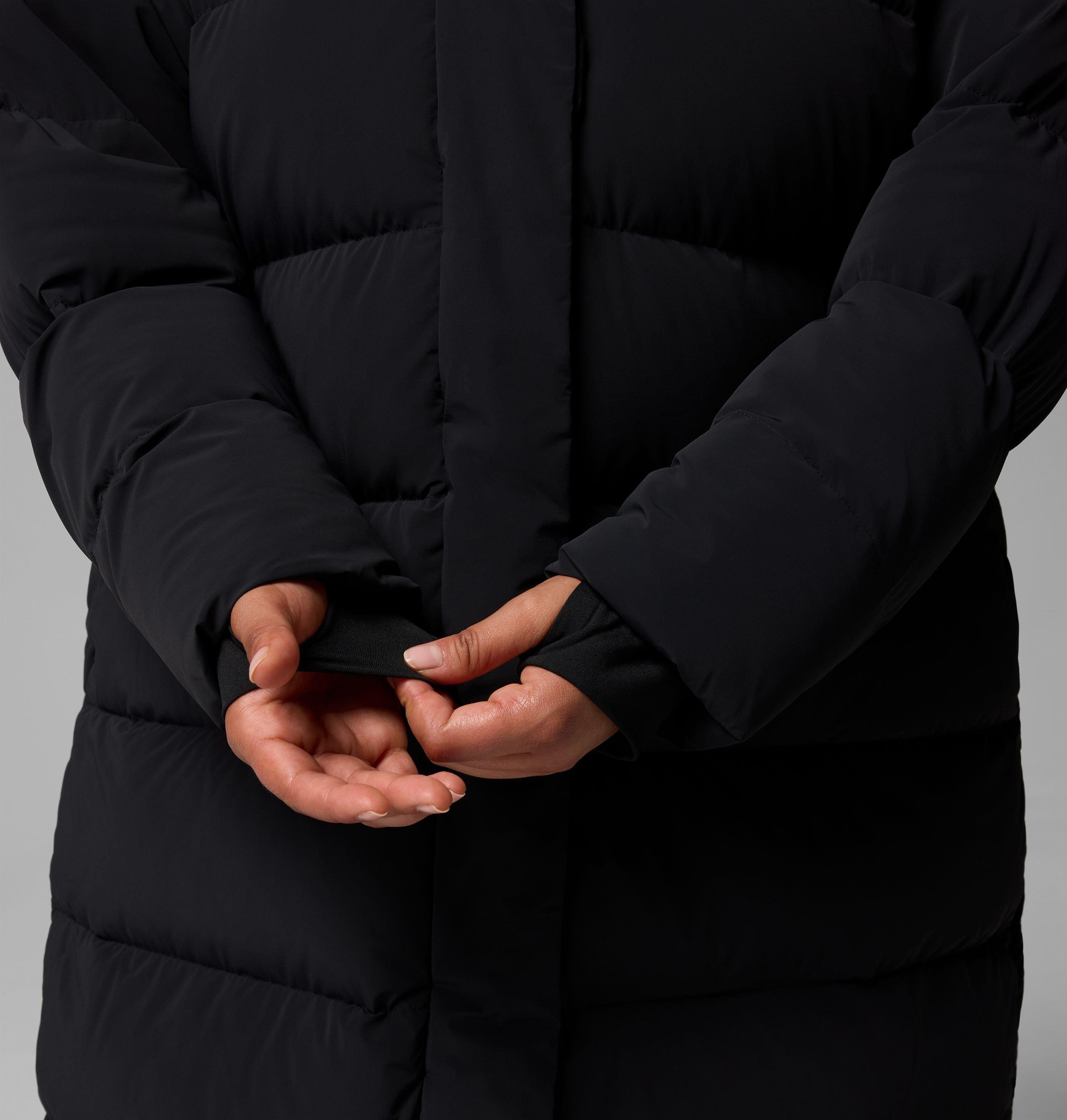 Manteau long à capuchon Amaze Puff pour femme – Grandes tailles 12