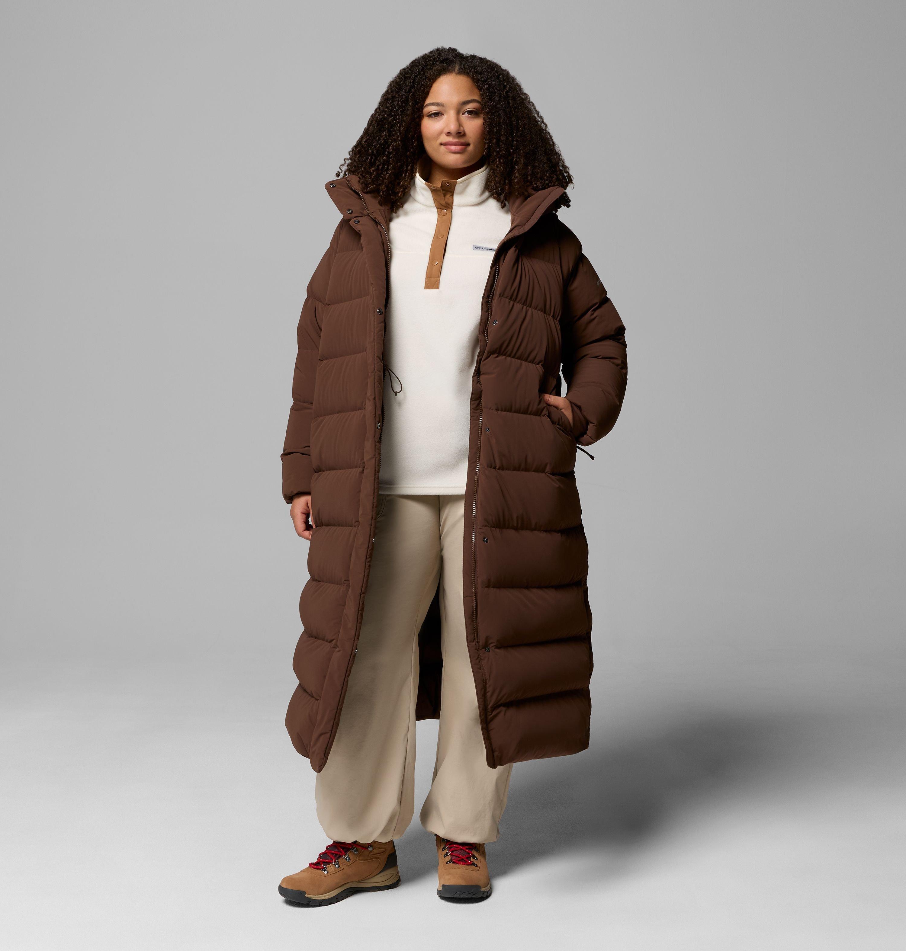 Women's Amaze Puff Long Hooded Jacket - Plus Size | 256 | 2X 5