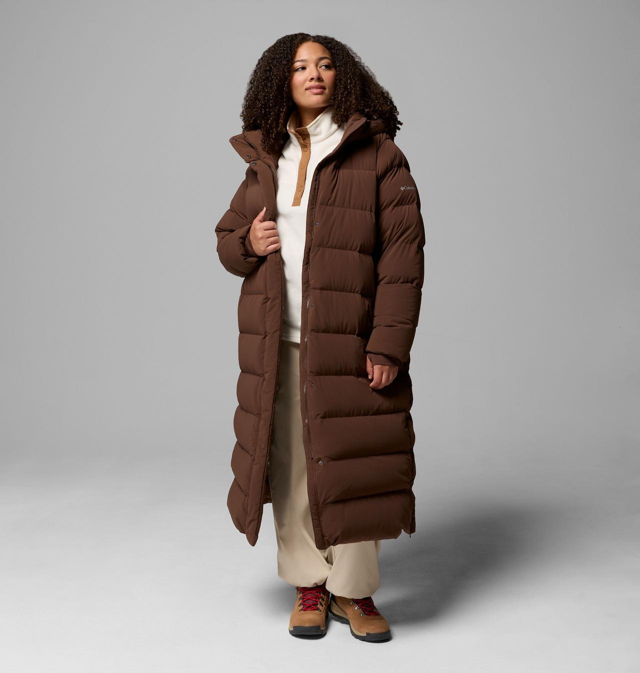 Women's Amaze Puff Long Hooded Jacket - Plus Size 2