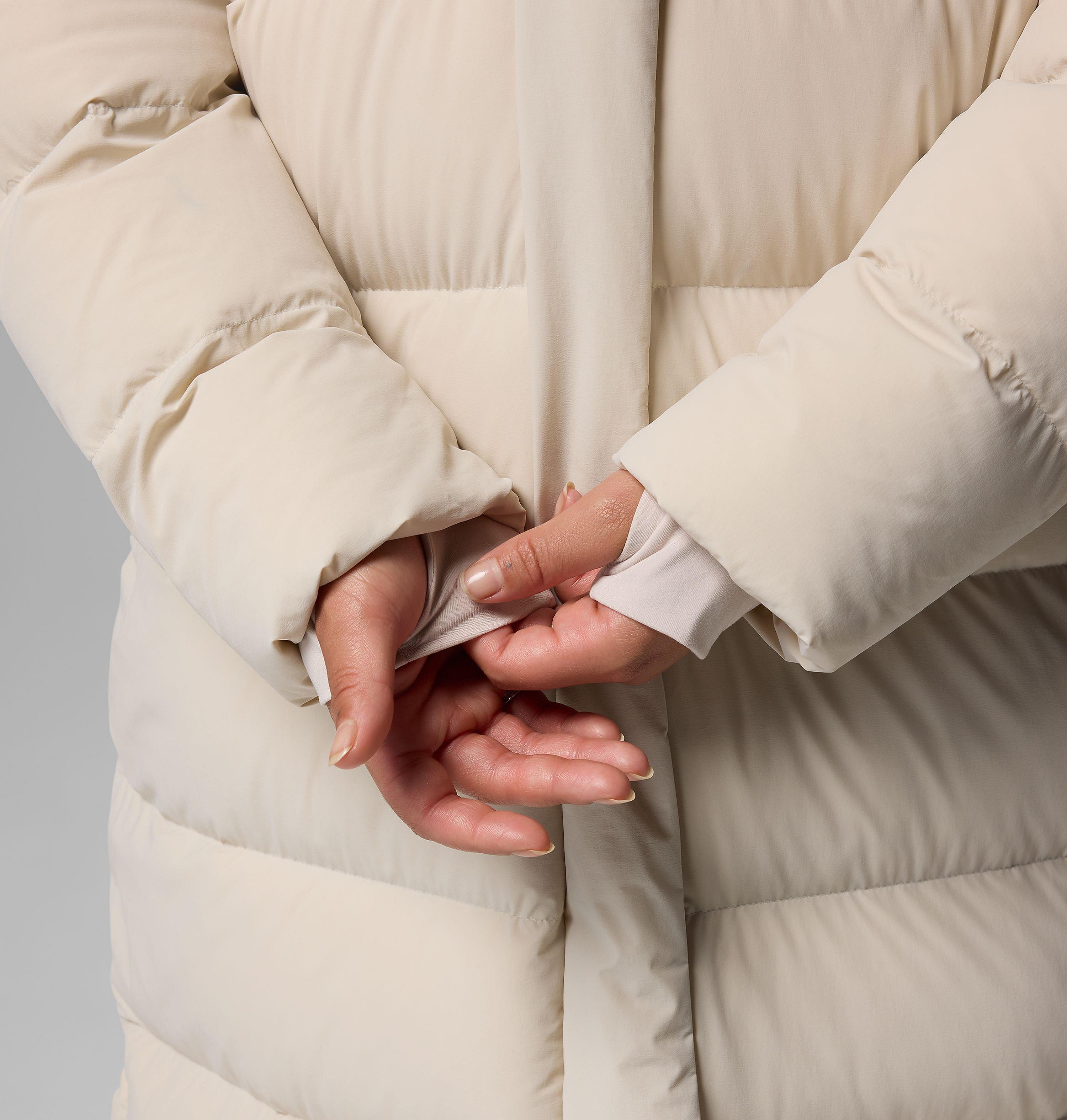Women's Amaze Puff Long Hooded Jacket - Plus Size 13