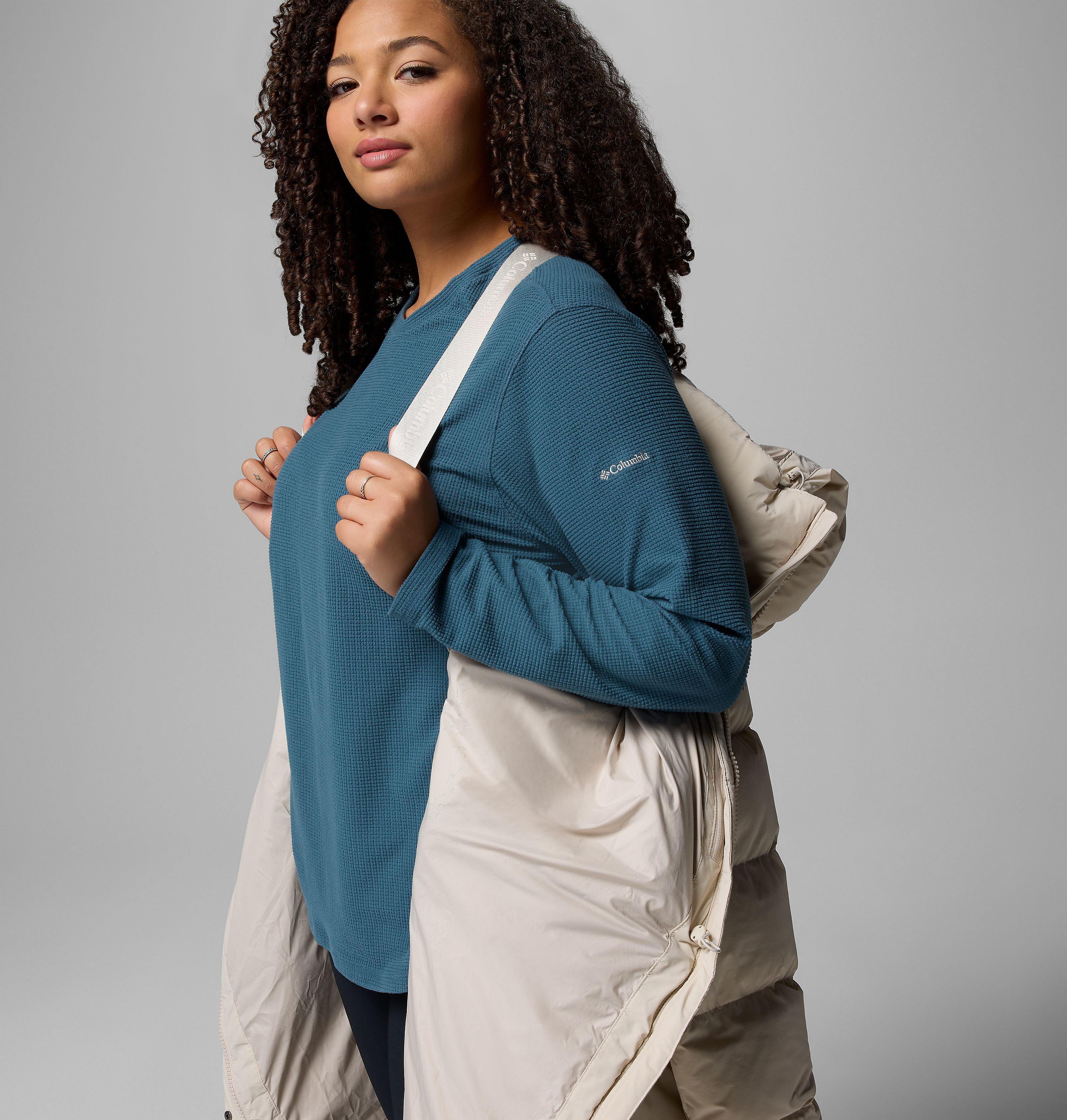 Women's Amaze Puff Long Hooded Jacket - Plus Size 6