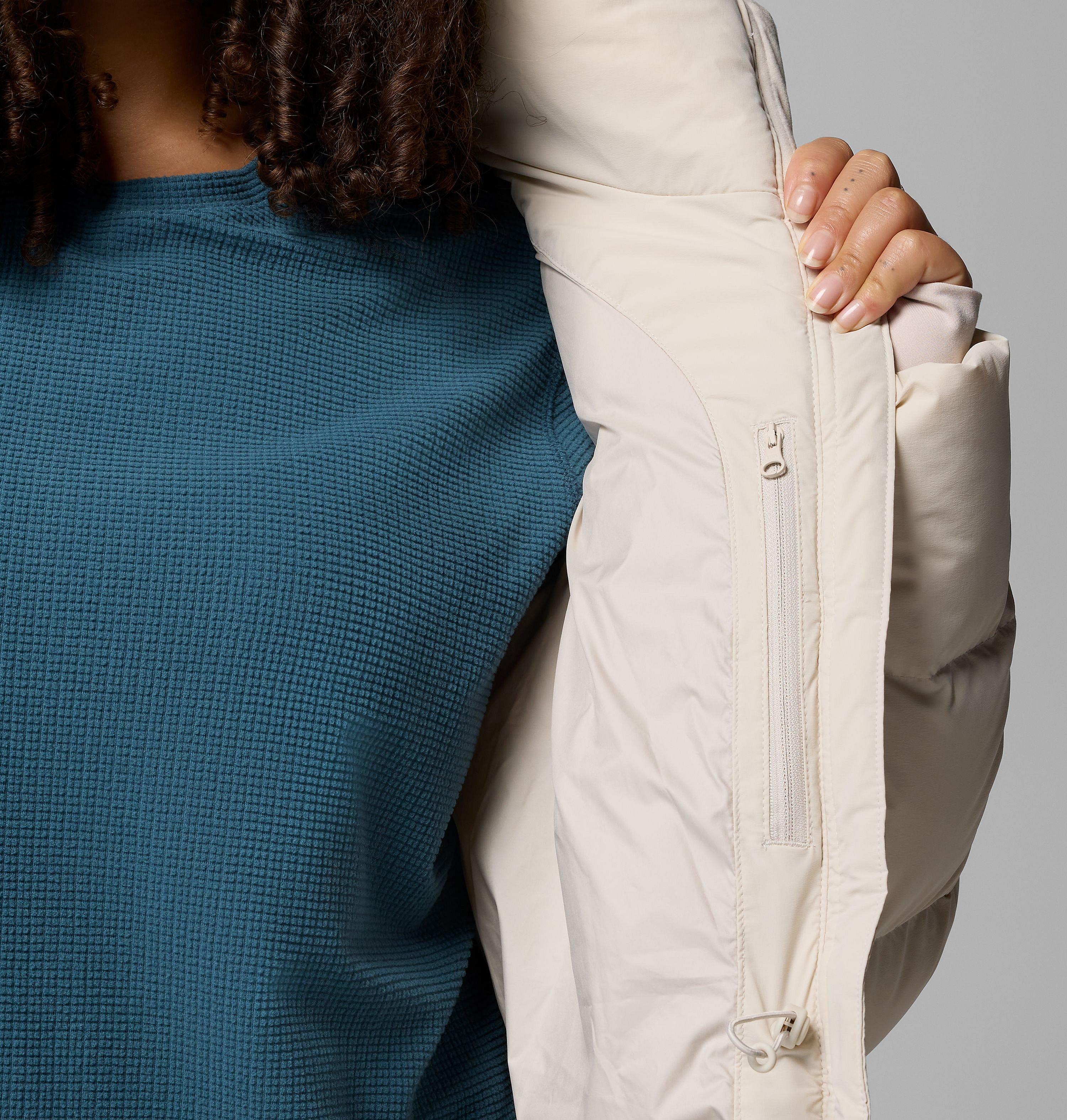 Women's Amaze Puff Long Hooded Jacket - Plus Size 8