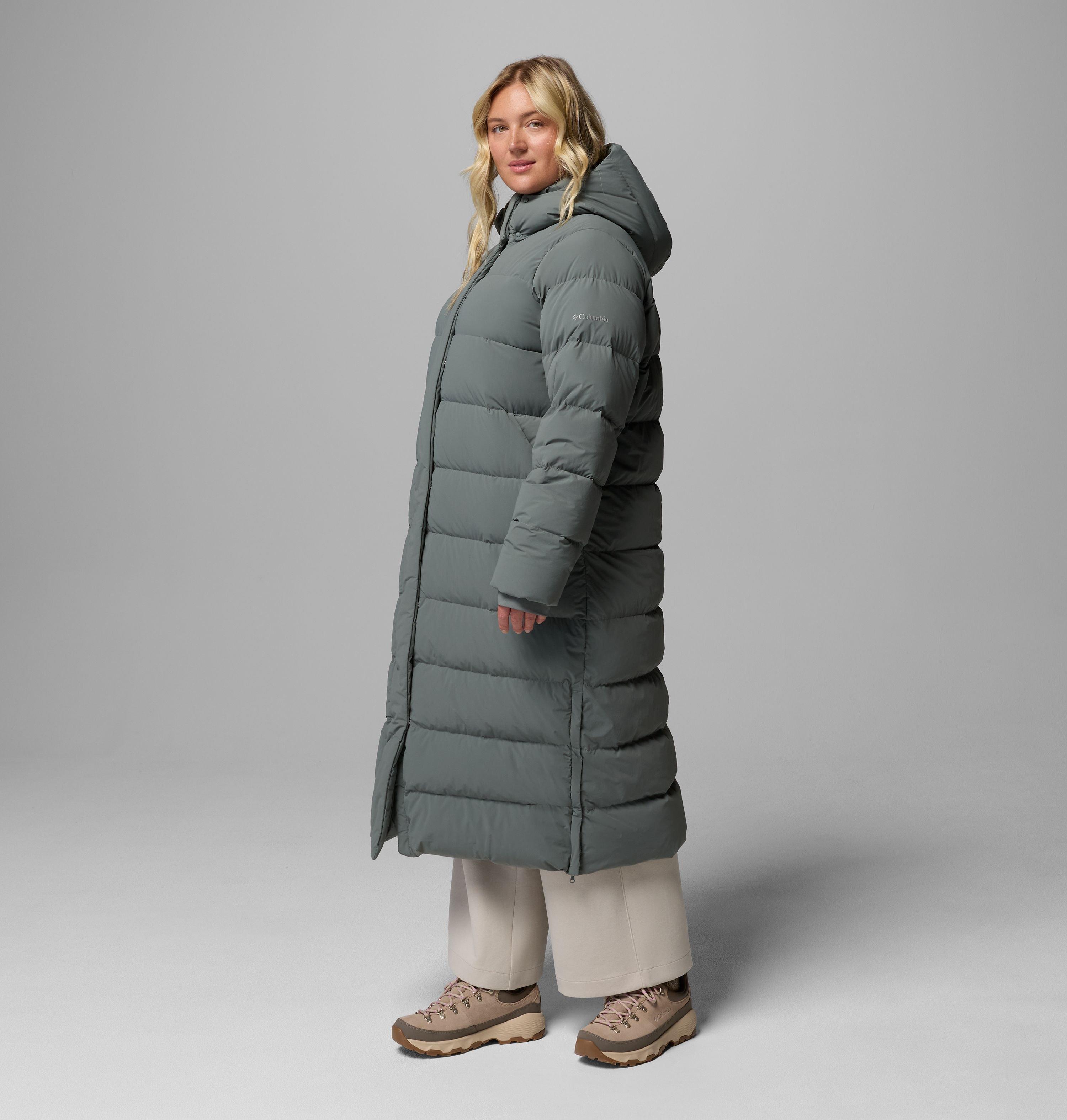 Manteau long à capuchon Amaze Puff pour femme – Grandes tailles 4