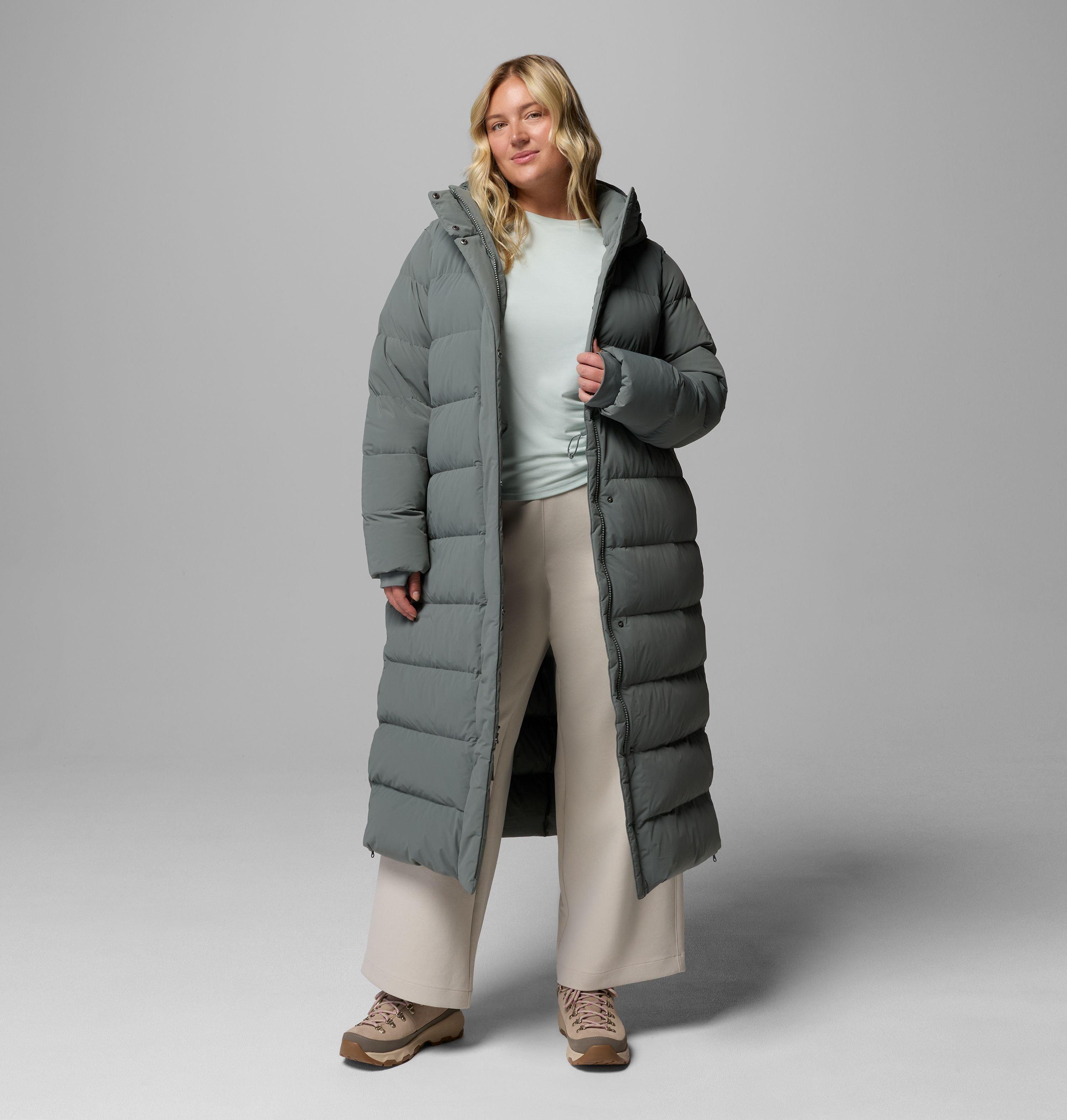 Manteau long à capuchon Amaze Puff pour femme – Grandes tailles 5