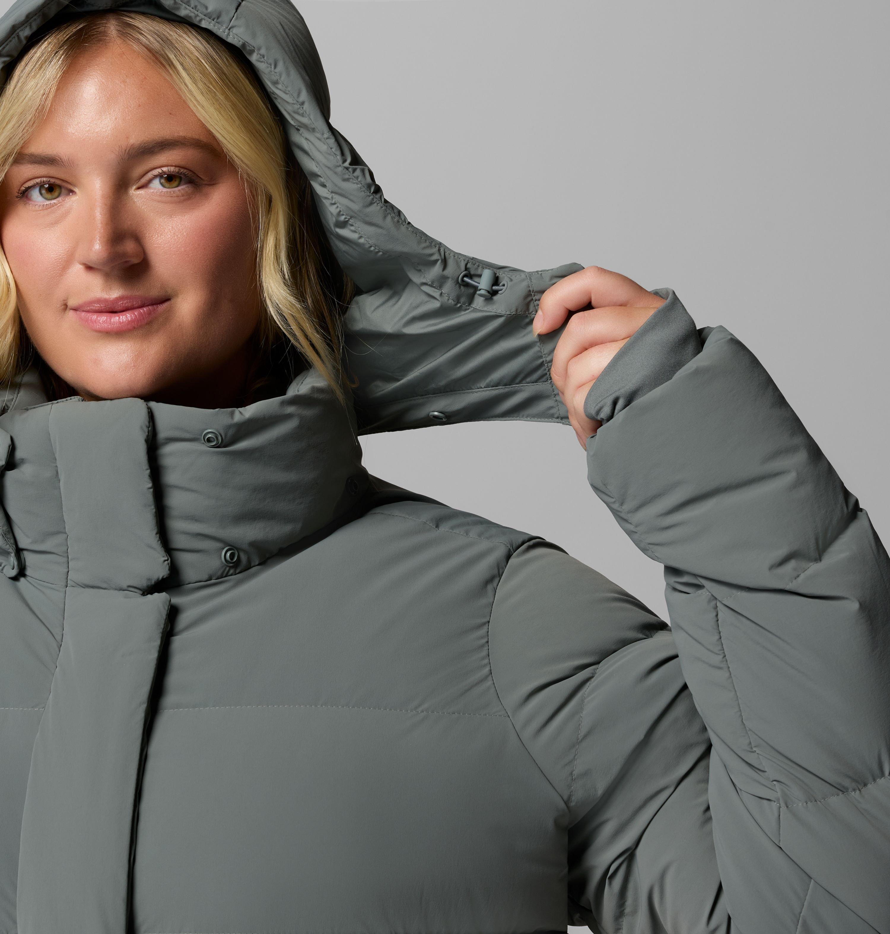 Manteau long à capuchon Amaze Puff pour femme – Grandes tailles 12