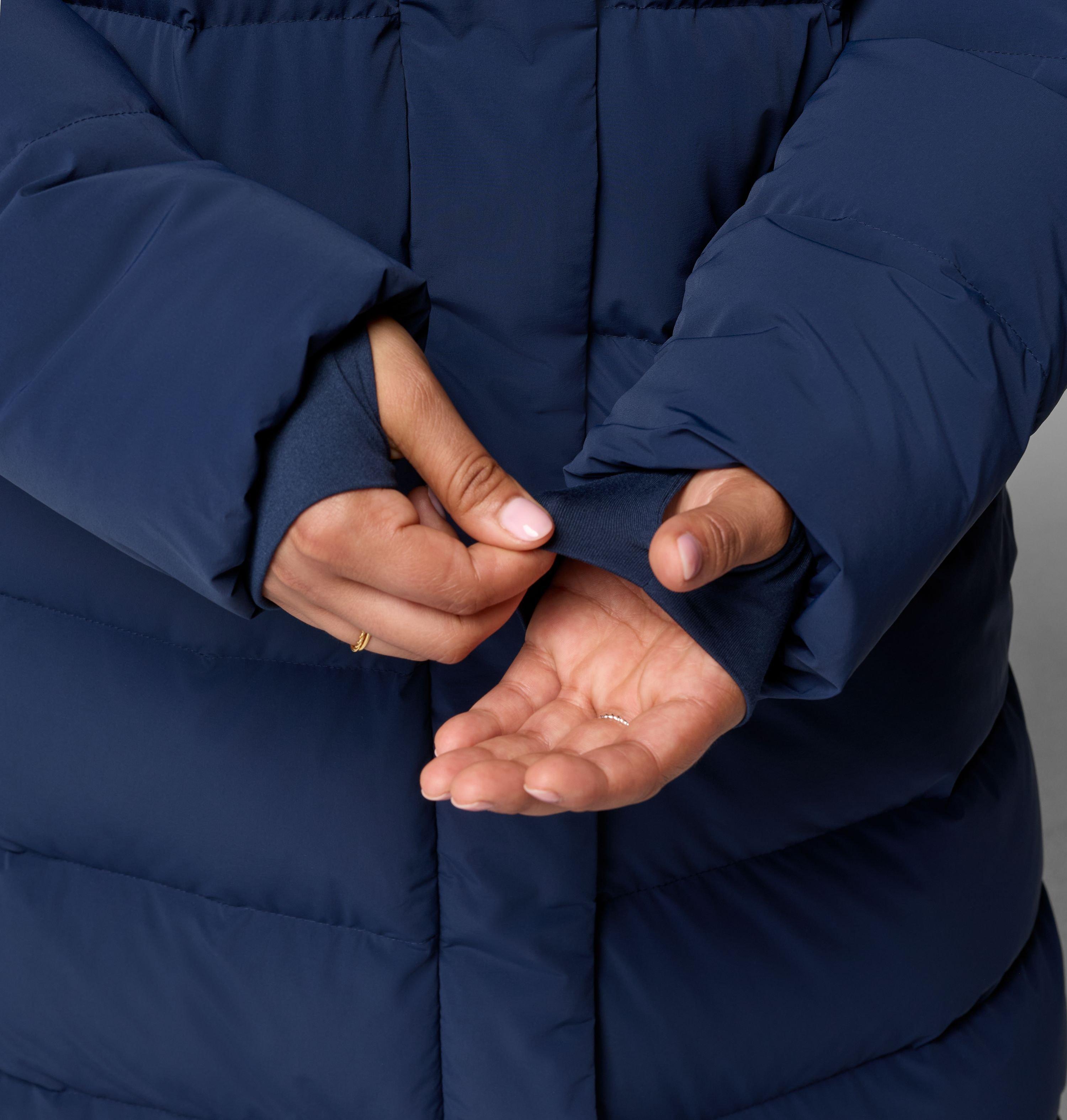 Women's Amaze Puff Long Hooded Jacket - Plus Size | 464 | 3X 13