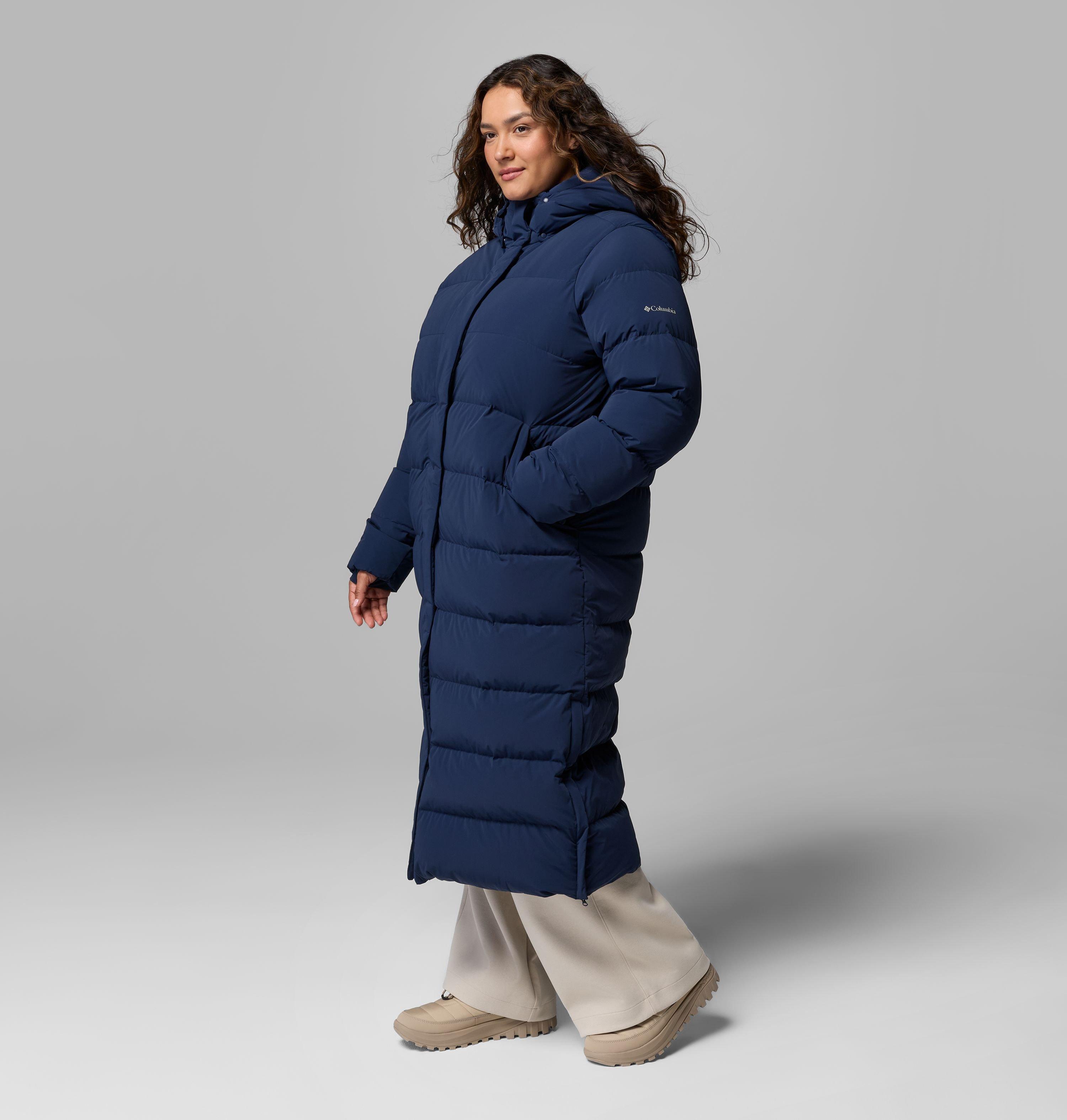 Women's Amaze Puff Long Hooded Jacket - Plus Size | 464 | 3X 4
