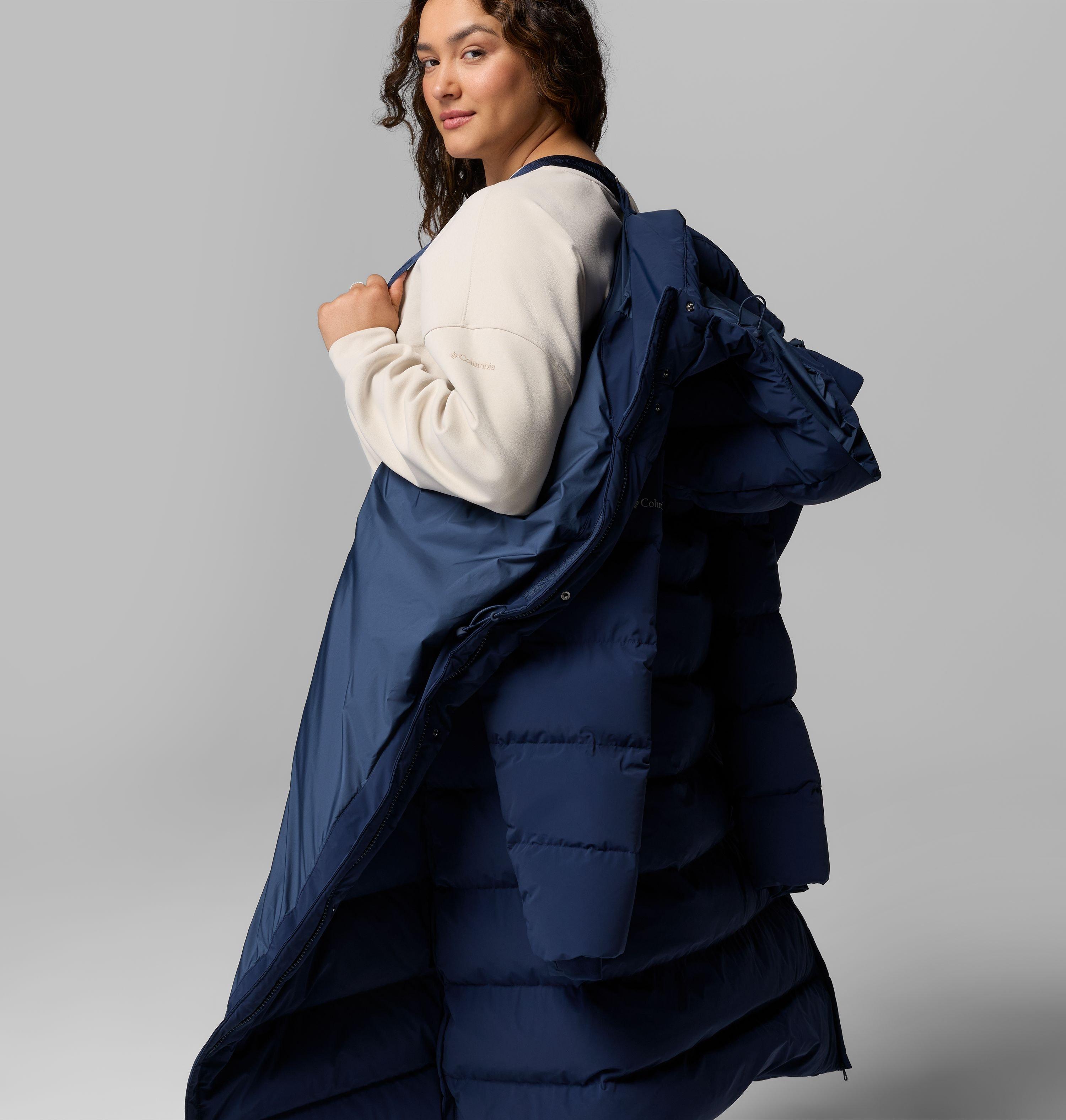 Women's Amaze Puff Long Hooded Jacket - Plus Size | 464 | 3X 6