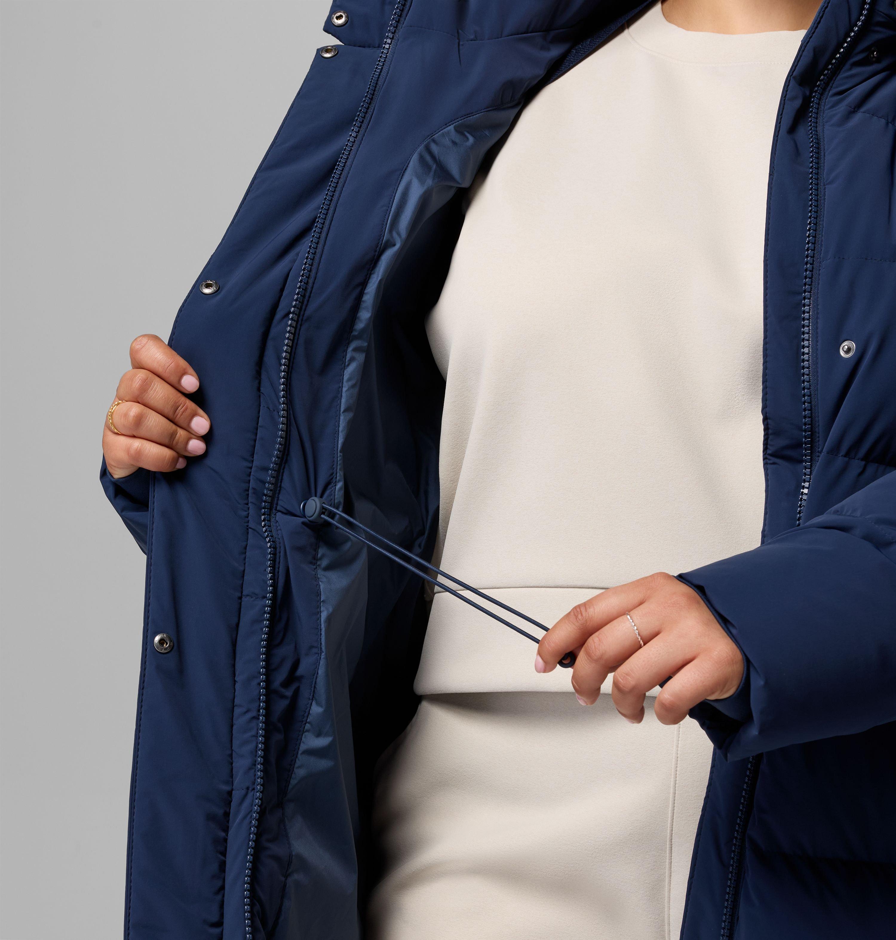 Women's Amaze Puff Long Hooded Jacket - Plus Size | 464 | 3X 8