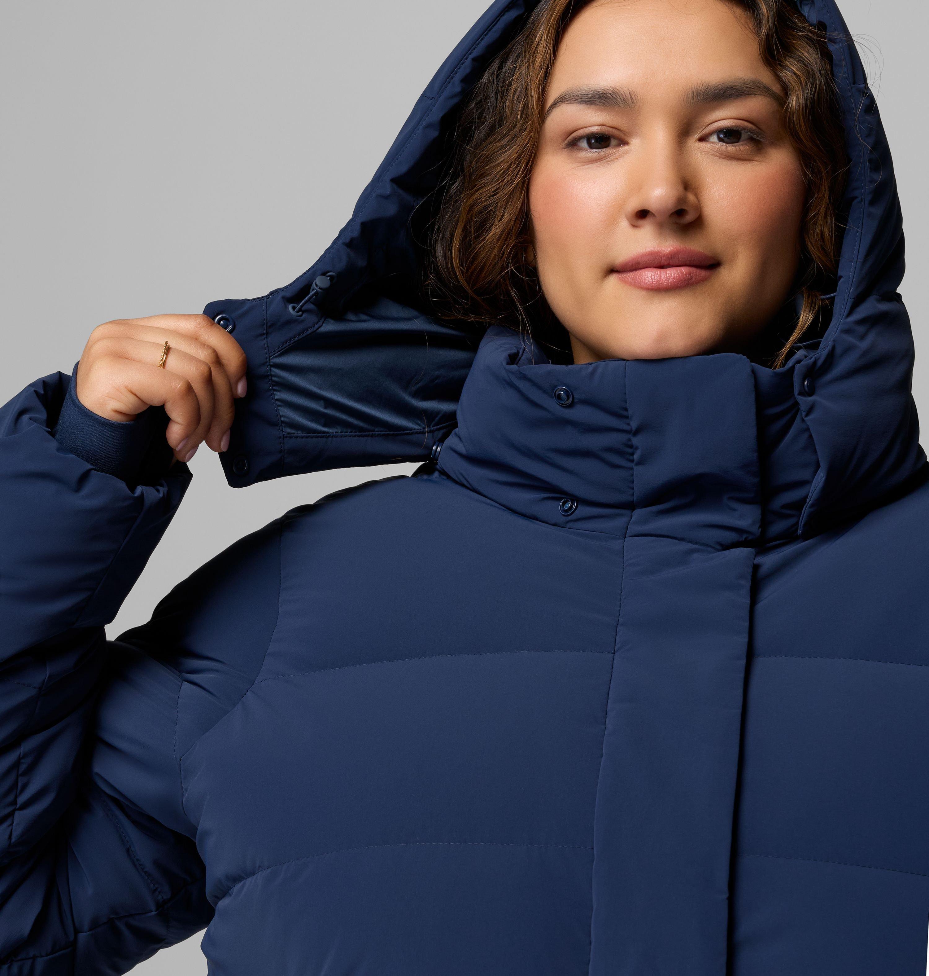 Women's Amaze Puff Long Hooded Jacket - Plus Size | 464 | 3X 11
