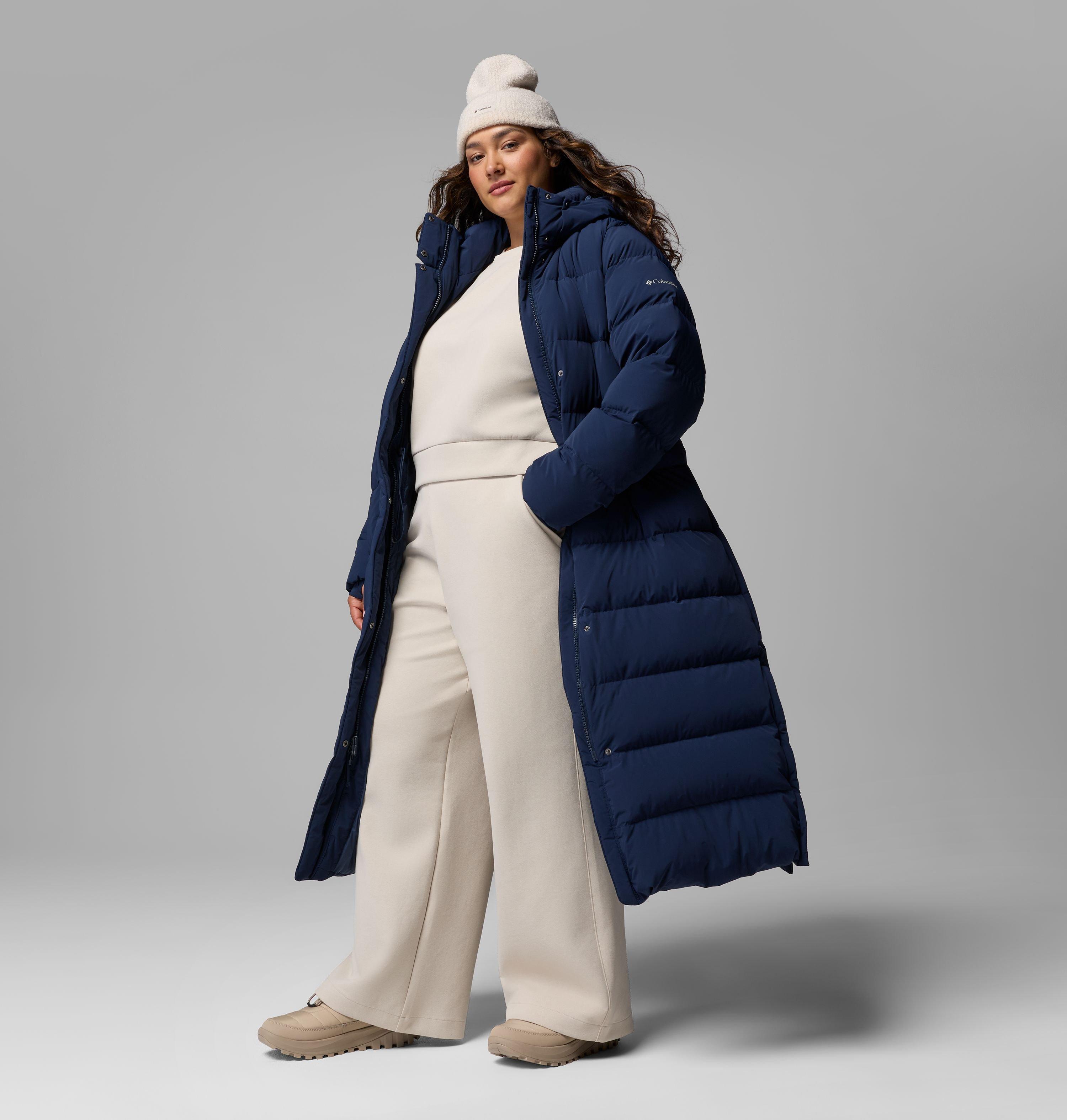 Women's Amaze Puff Long Hooded Jacket - Plus Size | 464 | 3X 2