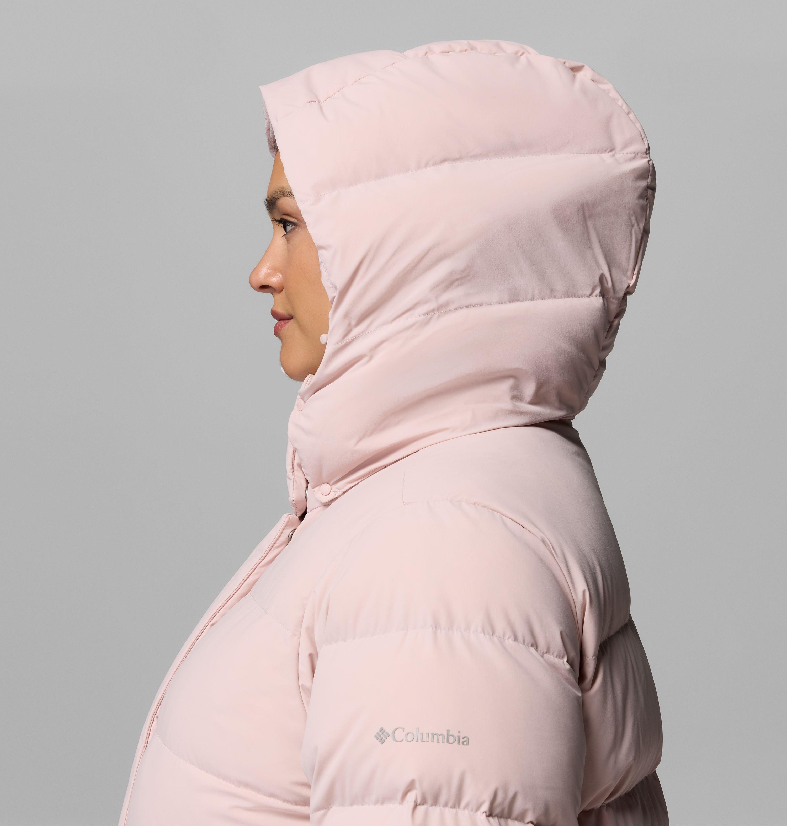 Manteau long à capuchon Amaze Puff pour femme – Grandes tailles | 618 | 3X 11