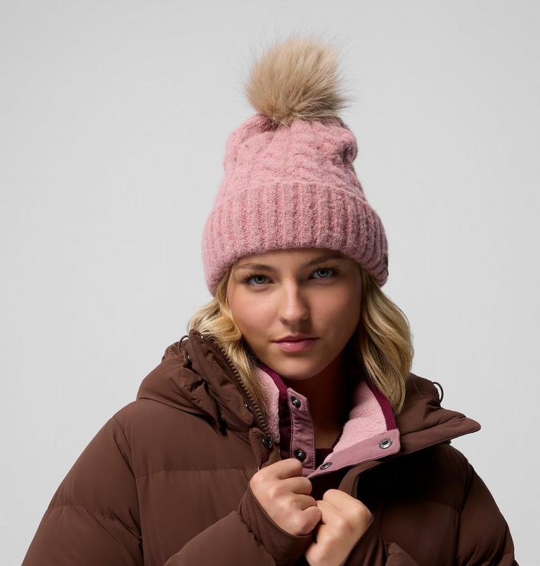 Women's Amaze Puff Long Hooded Down Puffer, Color: Tobacco, image 15