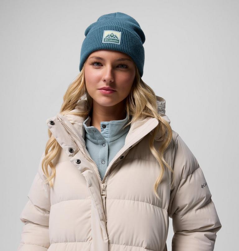 Chaqueta larga acolchada de plumón con capucha Amaze Puff Mid para mujer, Color: Dark Stone, image 15