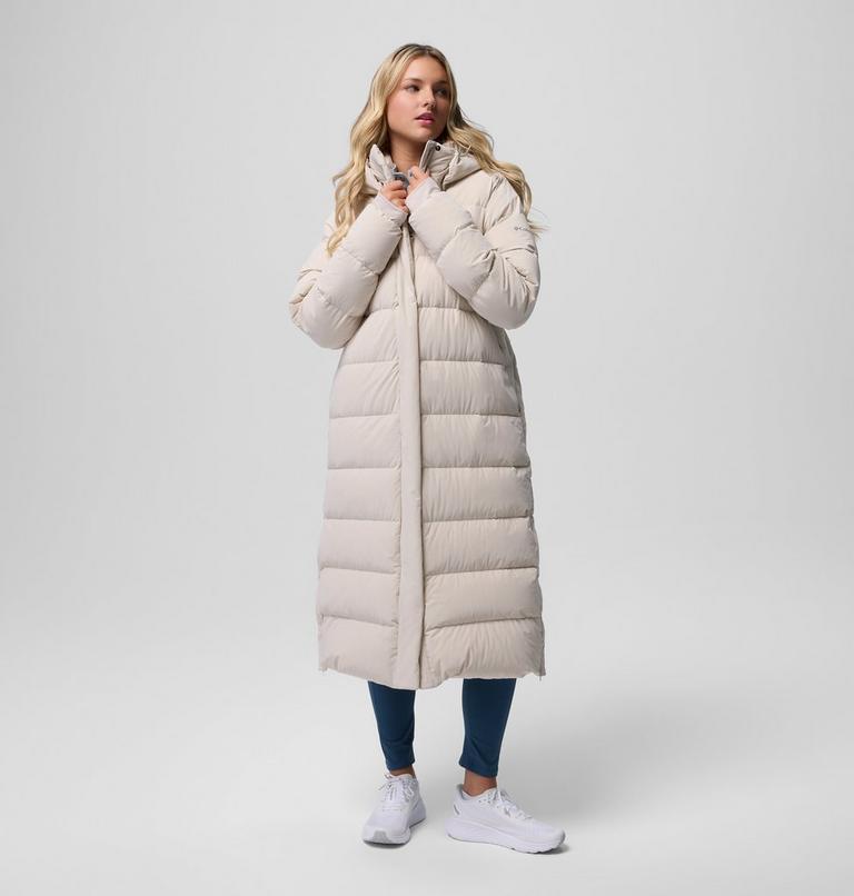 Chaqueta larga acolchada de plumón con capucha Amaze Puff Mid para mujer, Color: Dark Stone, image 5