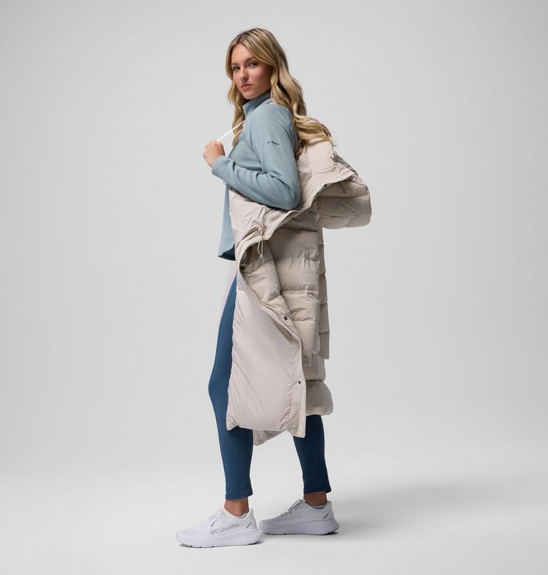 Chaqueta larga acolchada de plumón con capucha Amaze Puff Mid para mujer, Color: Dark Stone, image 6