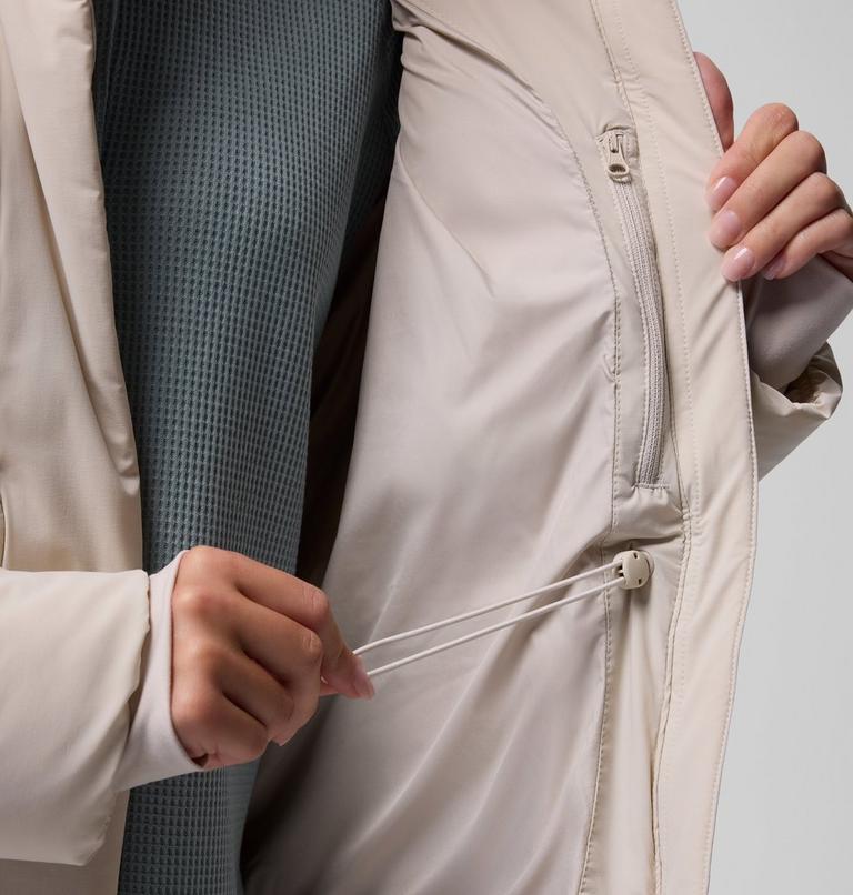 Chaqueta larga acolchada de plumón con capucha Amaze Puff Mid para mujer, Color: Dark Stone, image 9