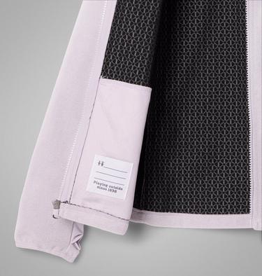 Youth Unisex Arctic Peak Hooded Technical Fleece Jacket, Color: Lavender Pearl, image 9