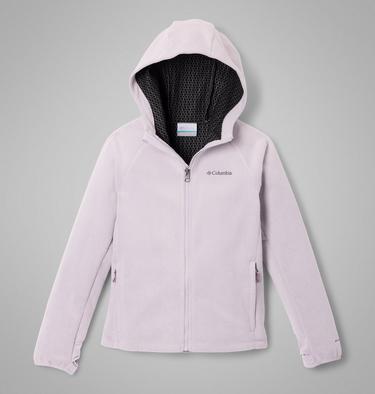 Youth Unisex Arctic Peak Hooded Technical Fleece Jacket, Color: Lavender Pearl, image 5