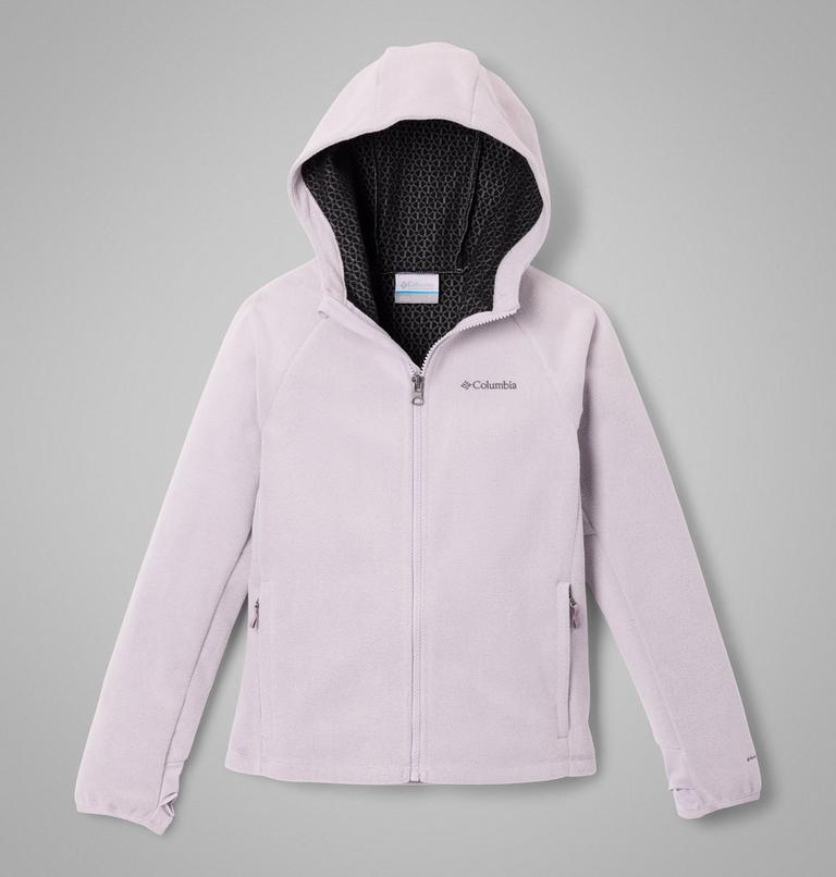 Arctic Peak funktionale Fleece Jacke mit Kapuze Unisex für Jugendliche, Color: Lavender Pearl, image 1