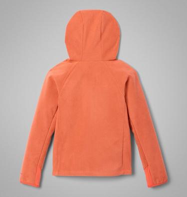 Youth Unisex Arctic Peak Hooded Technical Fleece Jacket, Color: Zing, image 2