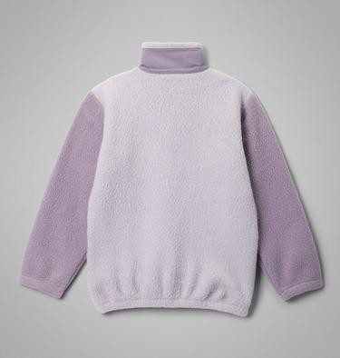 Youth Unisex Jasper Ridge Pebbled Fleece Jacket, Color: Lavender Pearl, Shale Purple, image 4