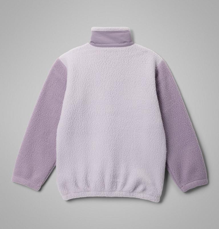 Youth Unisex Jasper Ridge Pebbled Fleece Jacket, Color: Lavender Pearl, Shale Purple, image 2