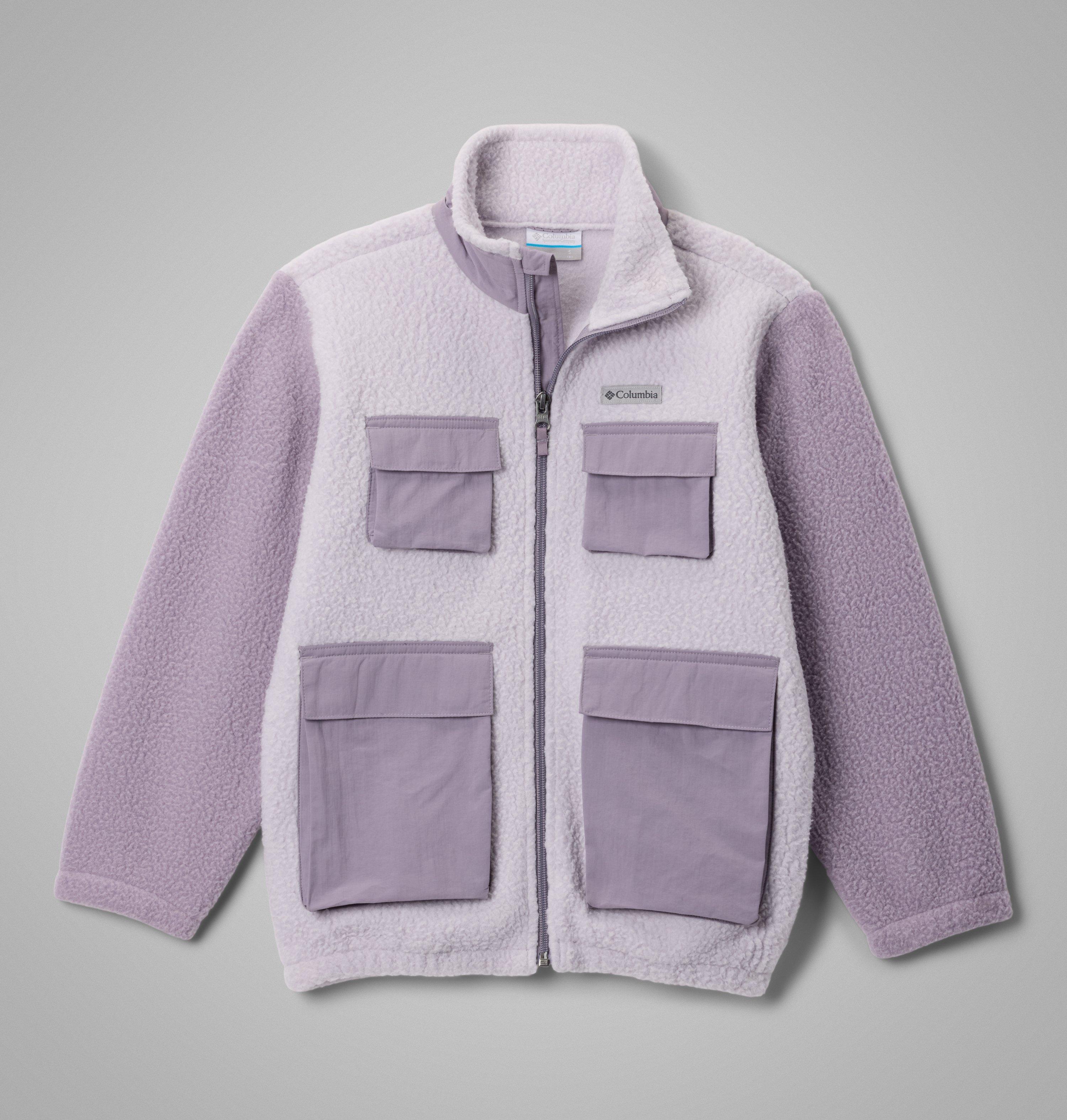 ピーピージュニア Kids' Jasper Ridge Pebbled Fleece Full Zip Jacket | Columbia