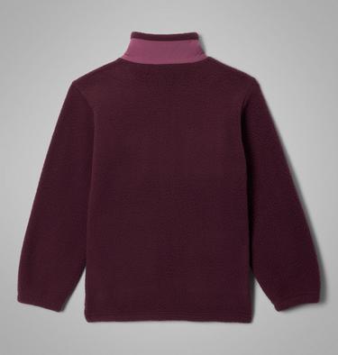 Youth Unisex Jasper Ridge Pebbled Fleece Jacket, Color: Moonvista, Antique Mauve, image 2